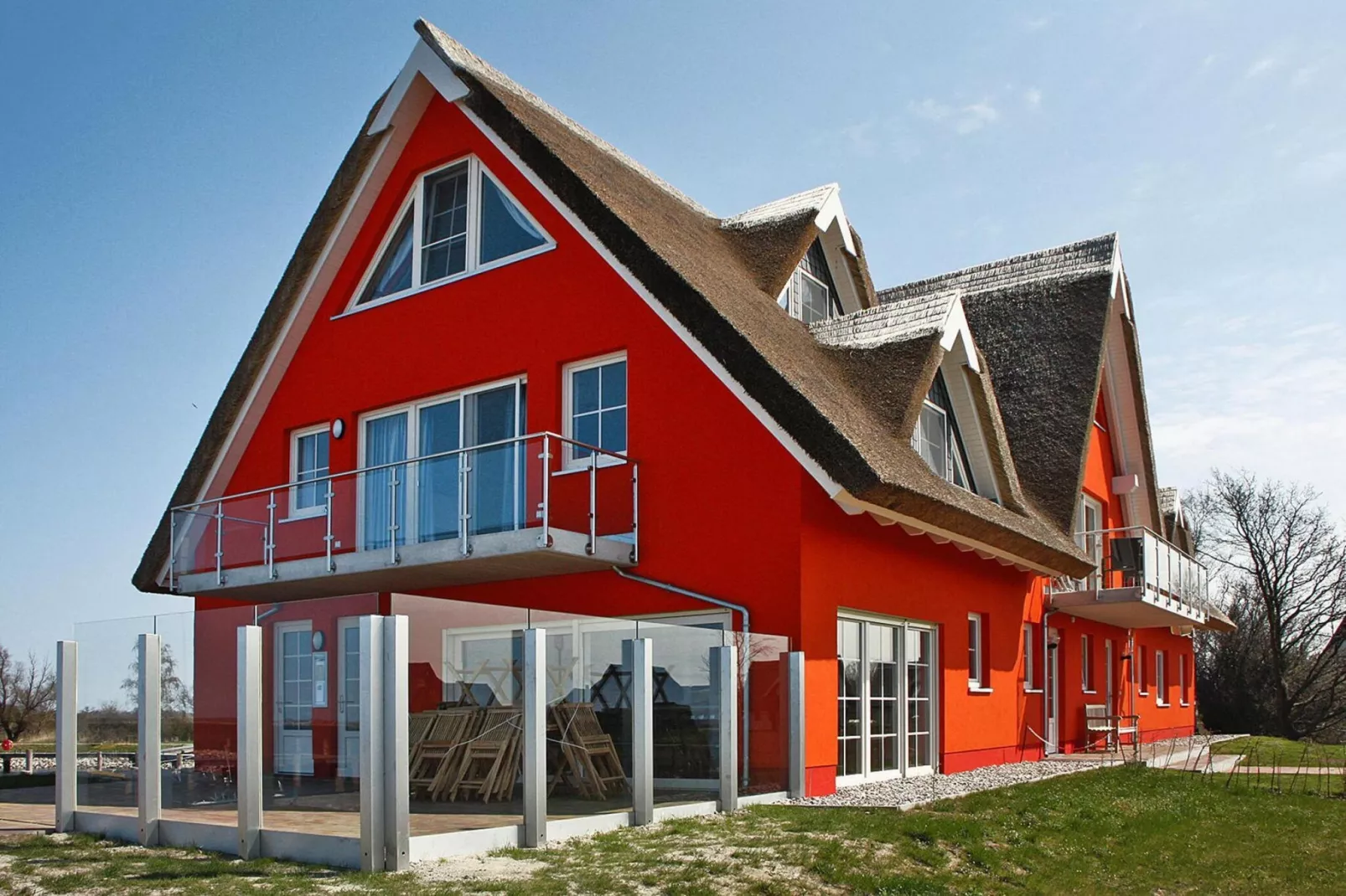 Doppelhaus Westwind Vieregge-Buitenkant zomer