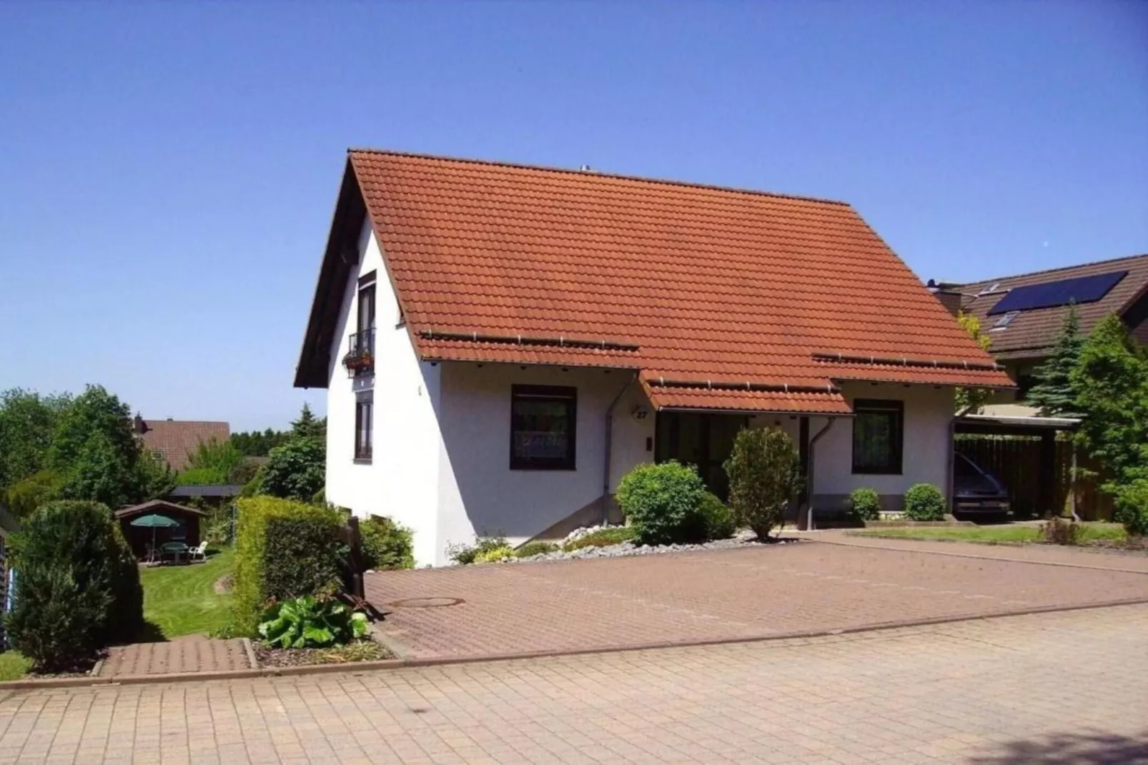 Doppelhaus Westwind Vieregge-Gebieden zomer 1km