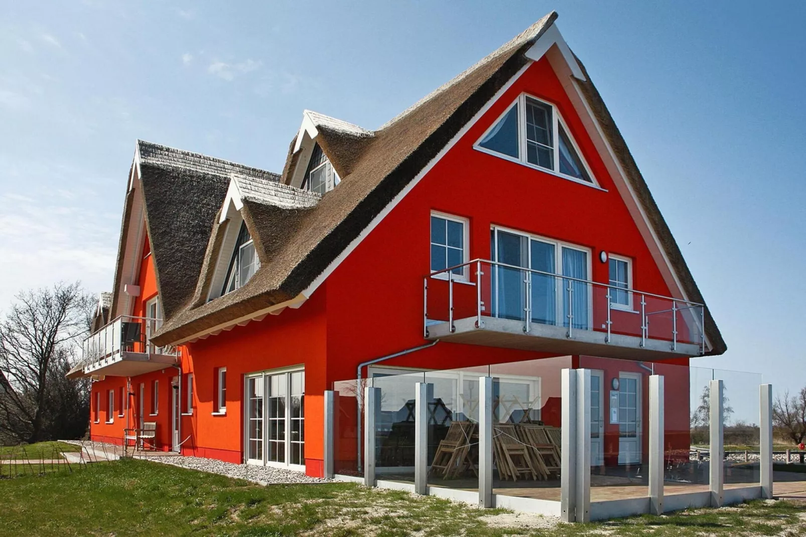 Doppelhaus Westwind Vieregge-Buitenkant zomer
