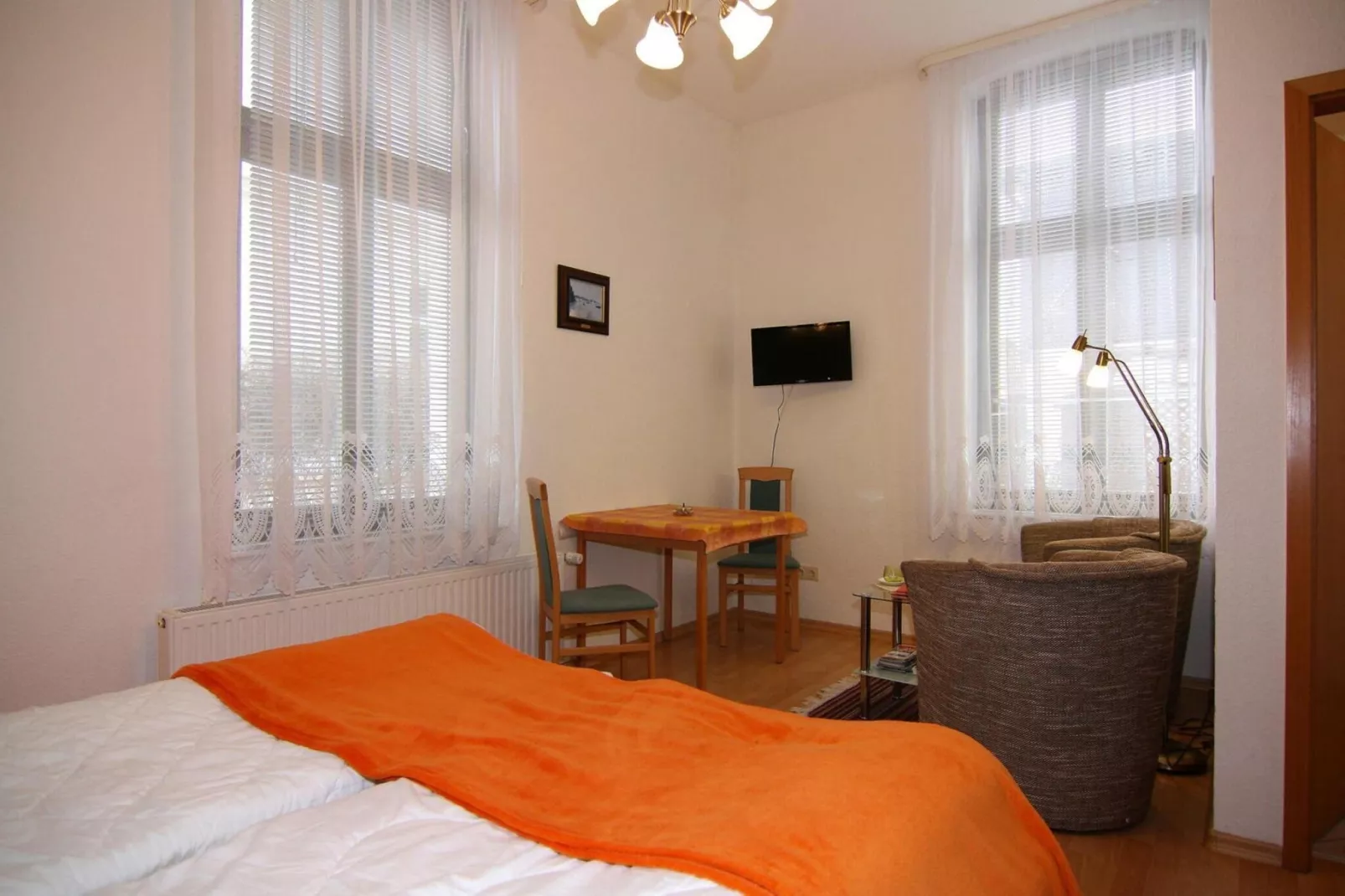 Sonnenterrasse Im EG Goethestr 10-Slaapkamer