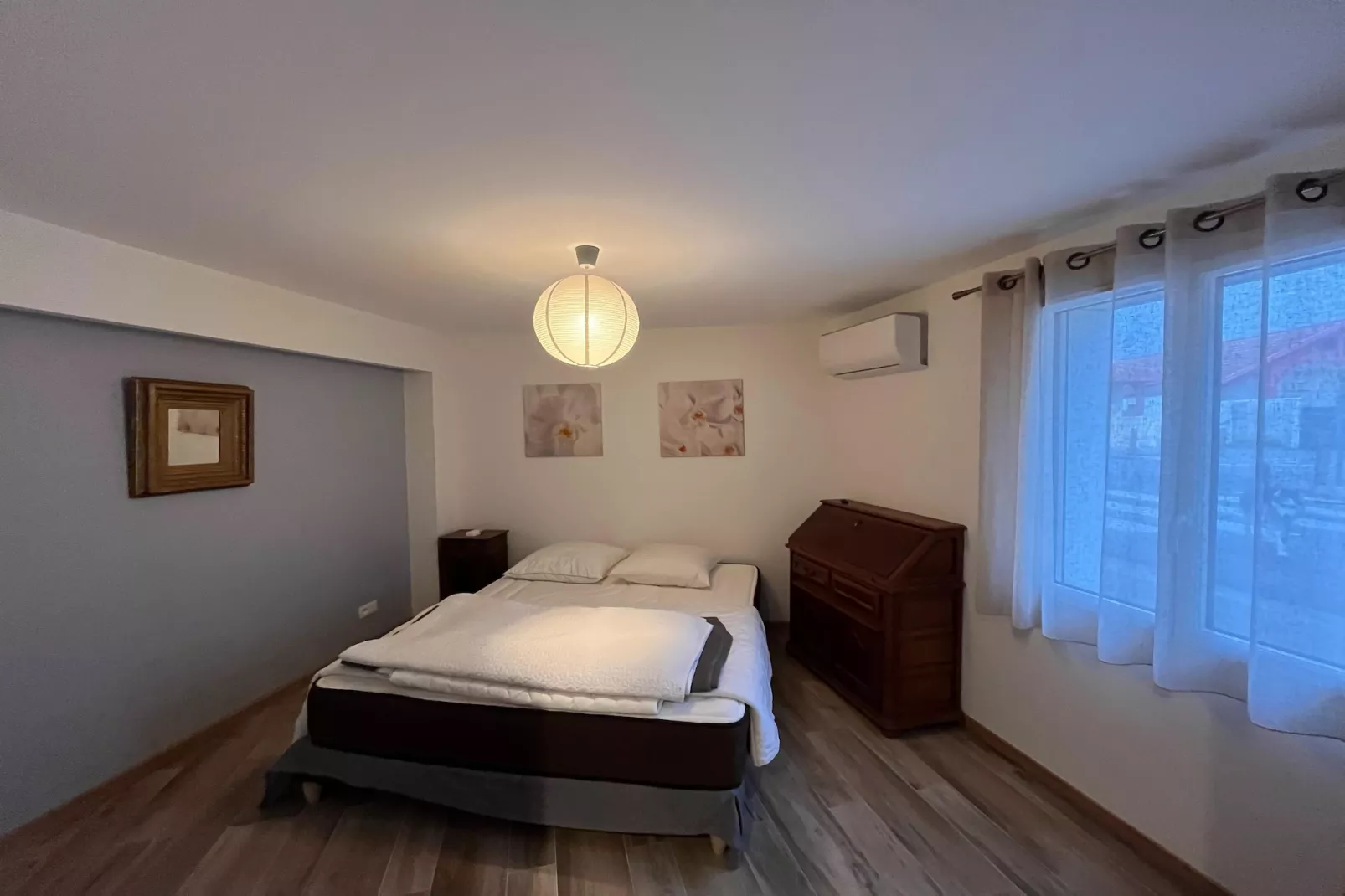 Jolie maison de vacances Lacanau-Slaapkamer