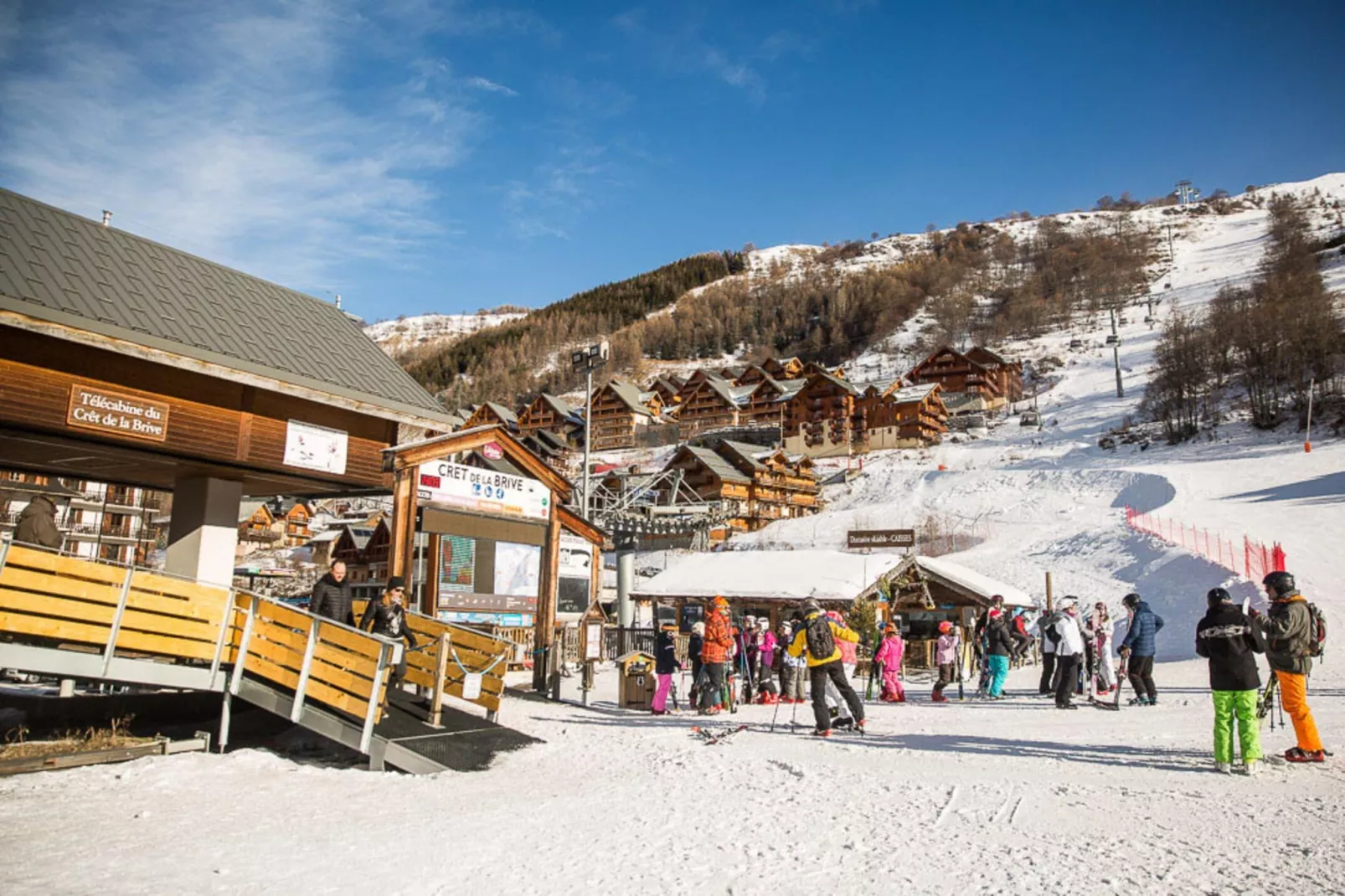 Les Lumieres de Neiges 1-Gebied winter 20km