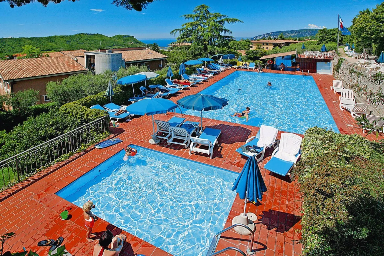 Residence La Filanda, Costermano-bilo classic mansarde-Zwembad