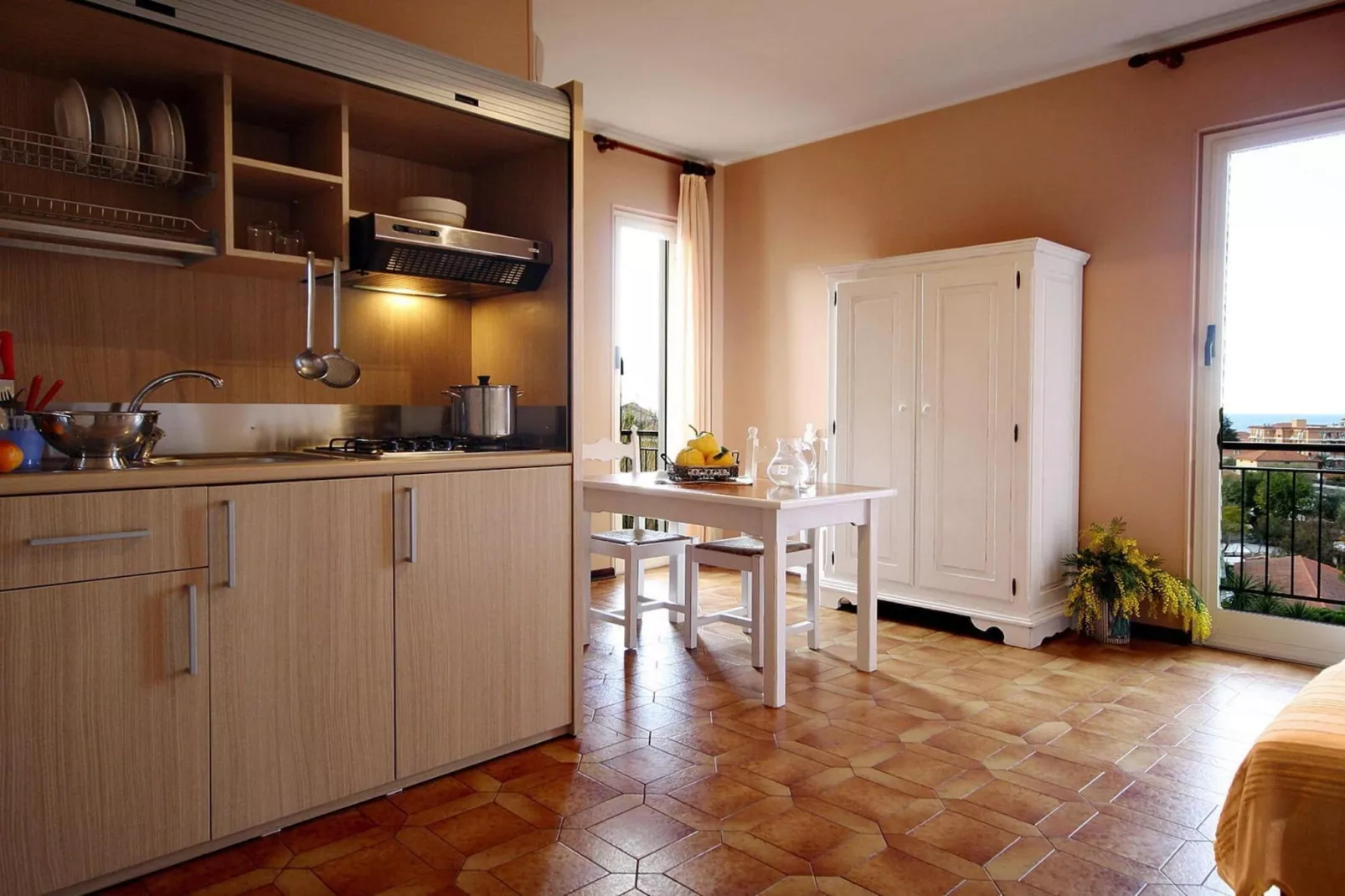 Residence La Meridiana San Bartolomeo al Mare - Typ B5 37 qm/B502-Keuken