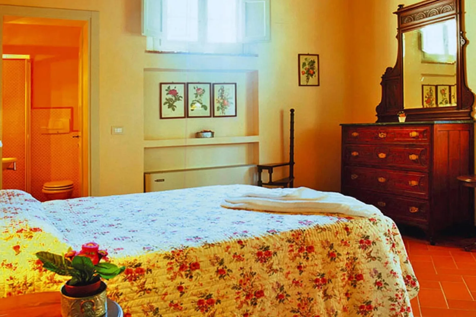 Ferienanlage Borgo della Meliana Gambassi Terme Typ Trilo Lux-Slaapkamer