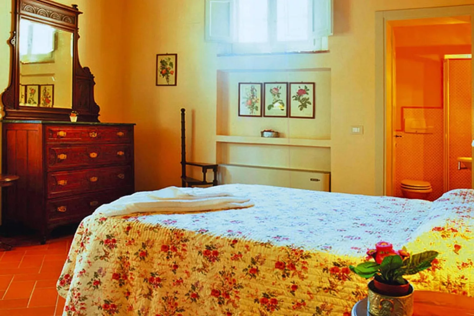 Ferienanlage Borgo della Meliana Gambassi Terme Typ Trilo Lux-Slaapkamer