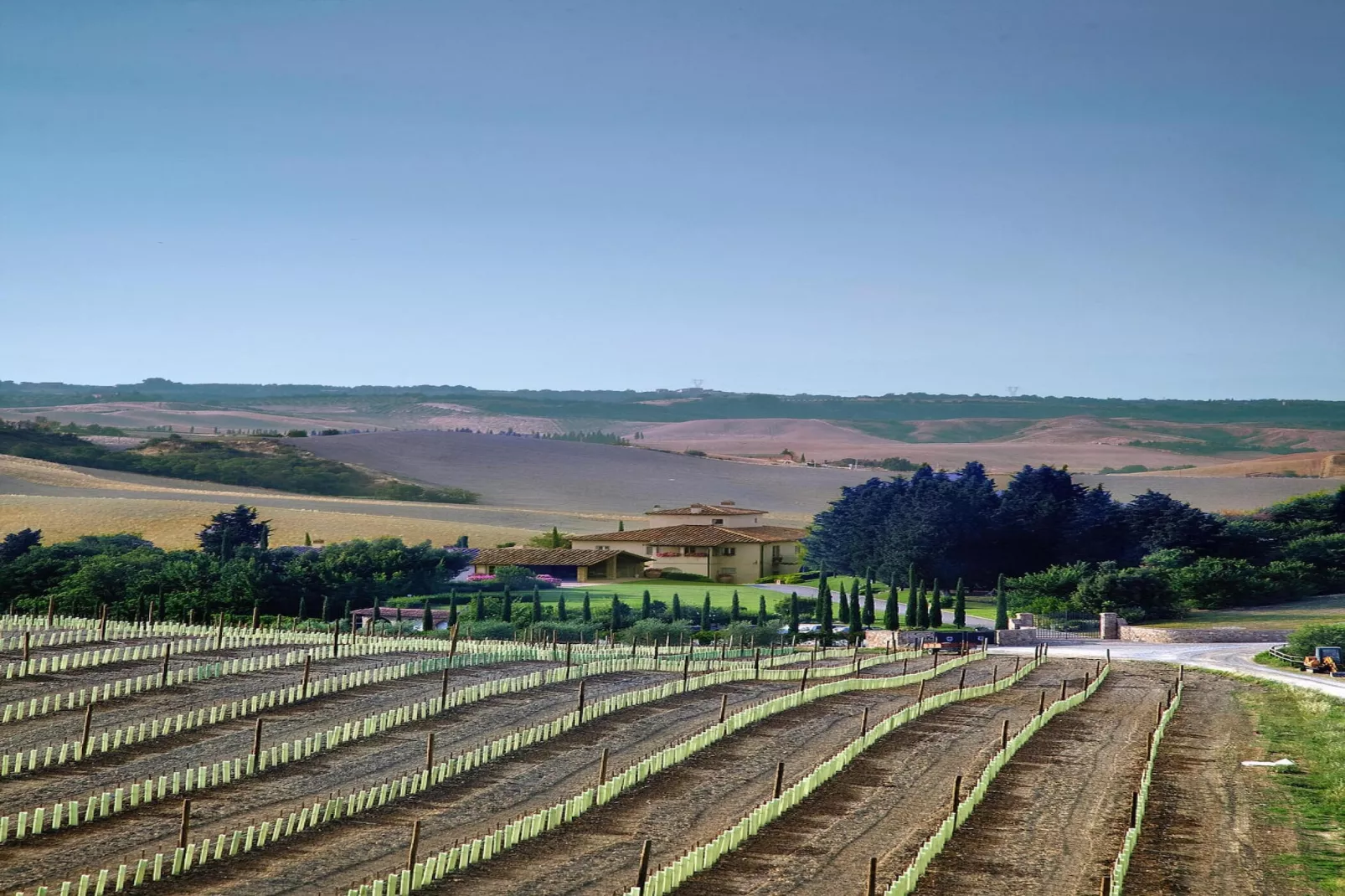 Ferienanlage Borgo della Meliana Gambassi Terme Typ Trilo Lux-Uitzicht