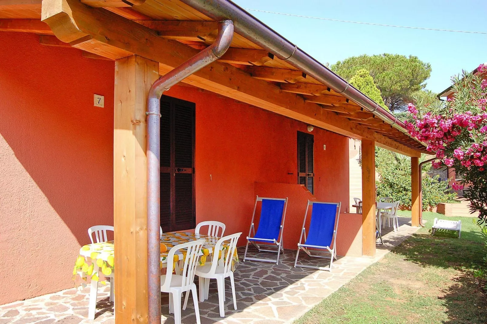 Apartments Villa Franca, Capoliveri-Trilo 4- piano terra o primo piano-Terrasbalkon