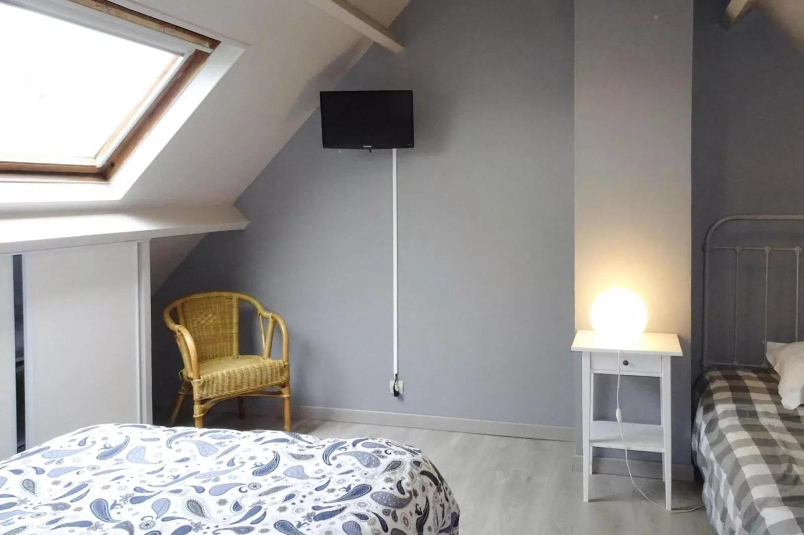 Holiday home Portbail-Slaapkamer