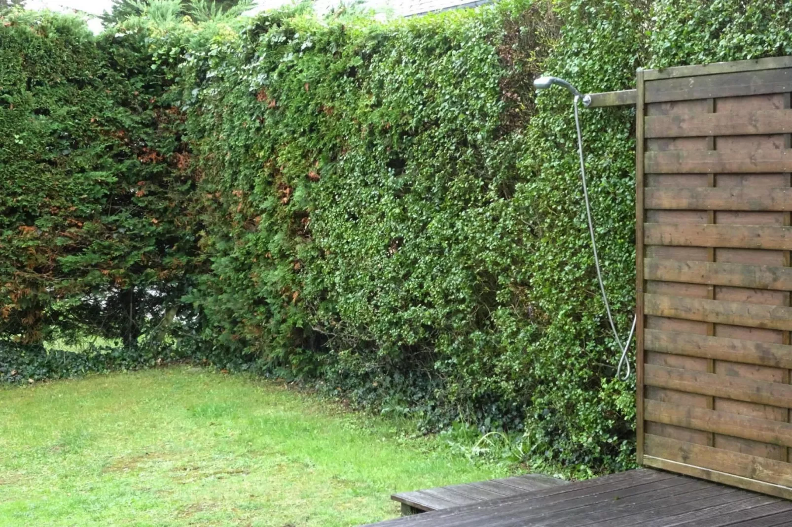 Holiday home Portbail-Tuinen zomer