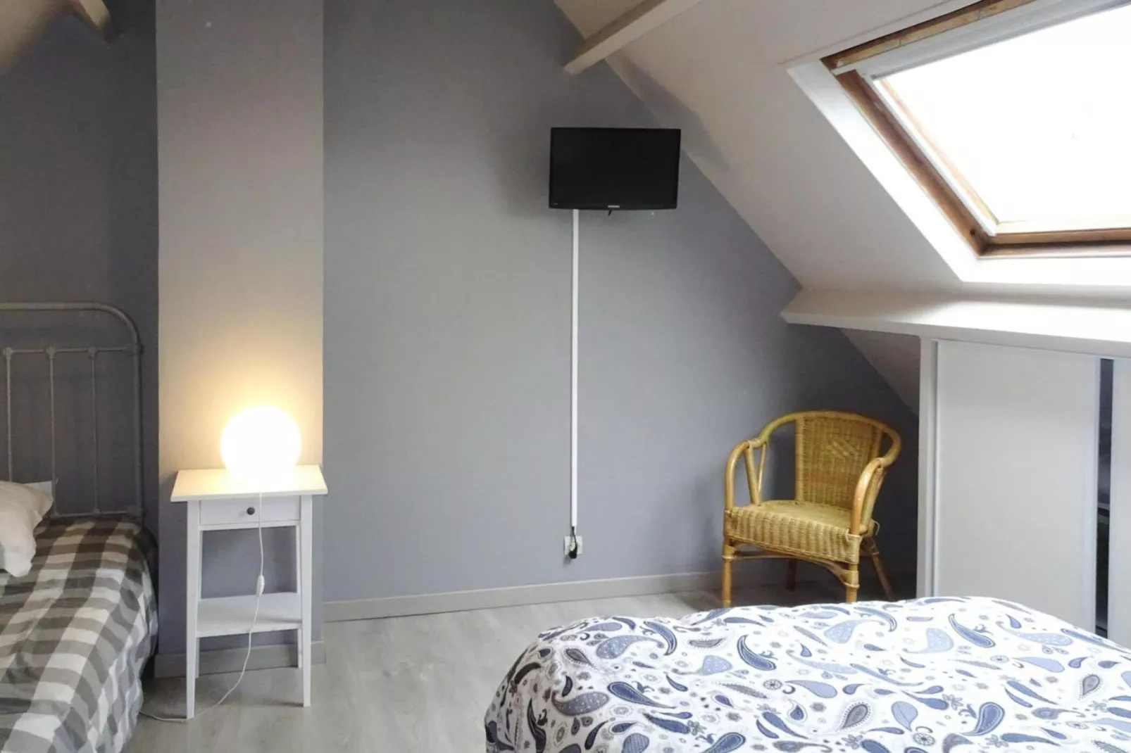 Holiday home Portbail-Slaapkamer