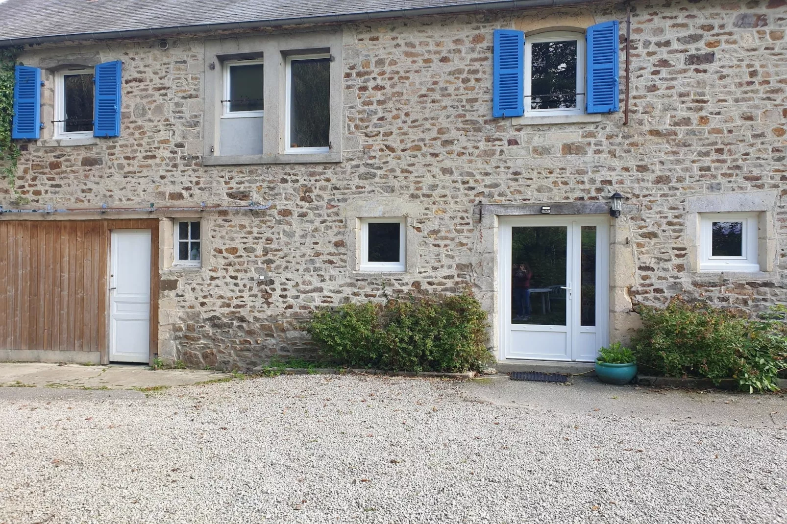 Semi-detached house St Sauveur-le-Vicomte--Buitenkant zomer