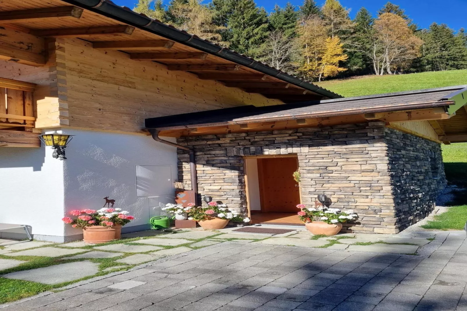 Ferienhaus Aigenberg-Buitenkant zomer