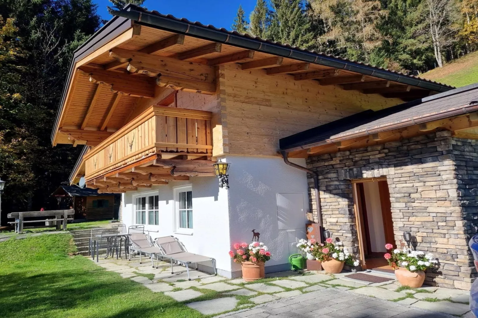 Ferienhaus Aigenberg-Buitenkant zomer