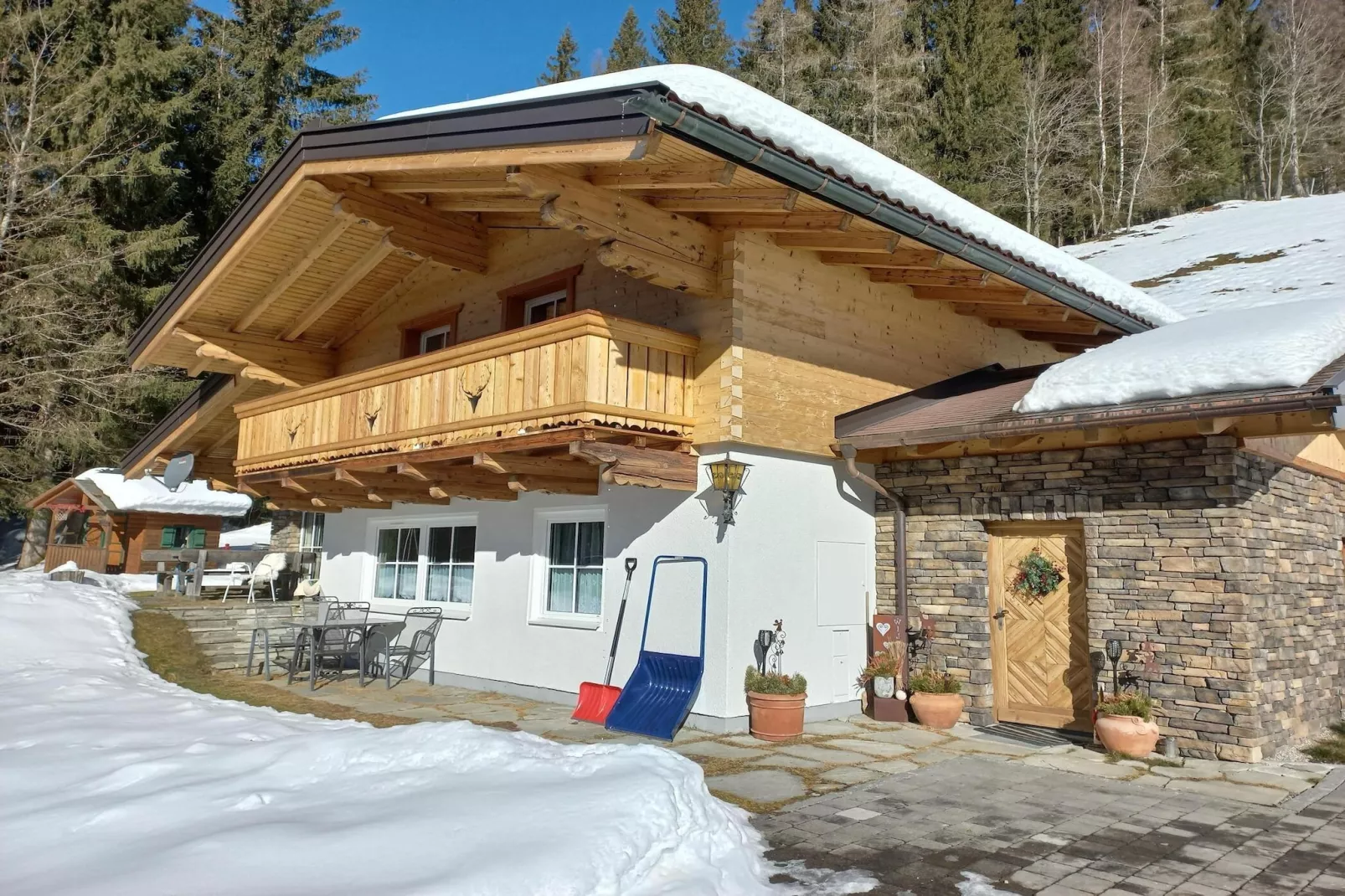 Ferienhaus Aigenberg-Exterieur winter