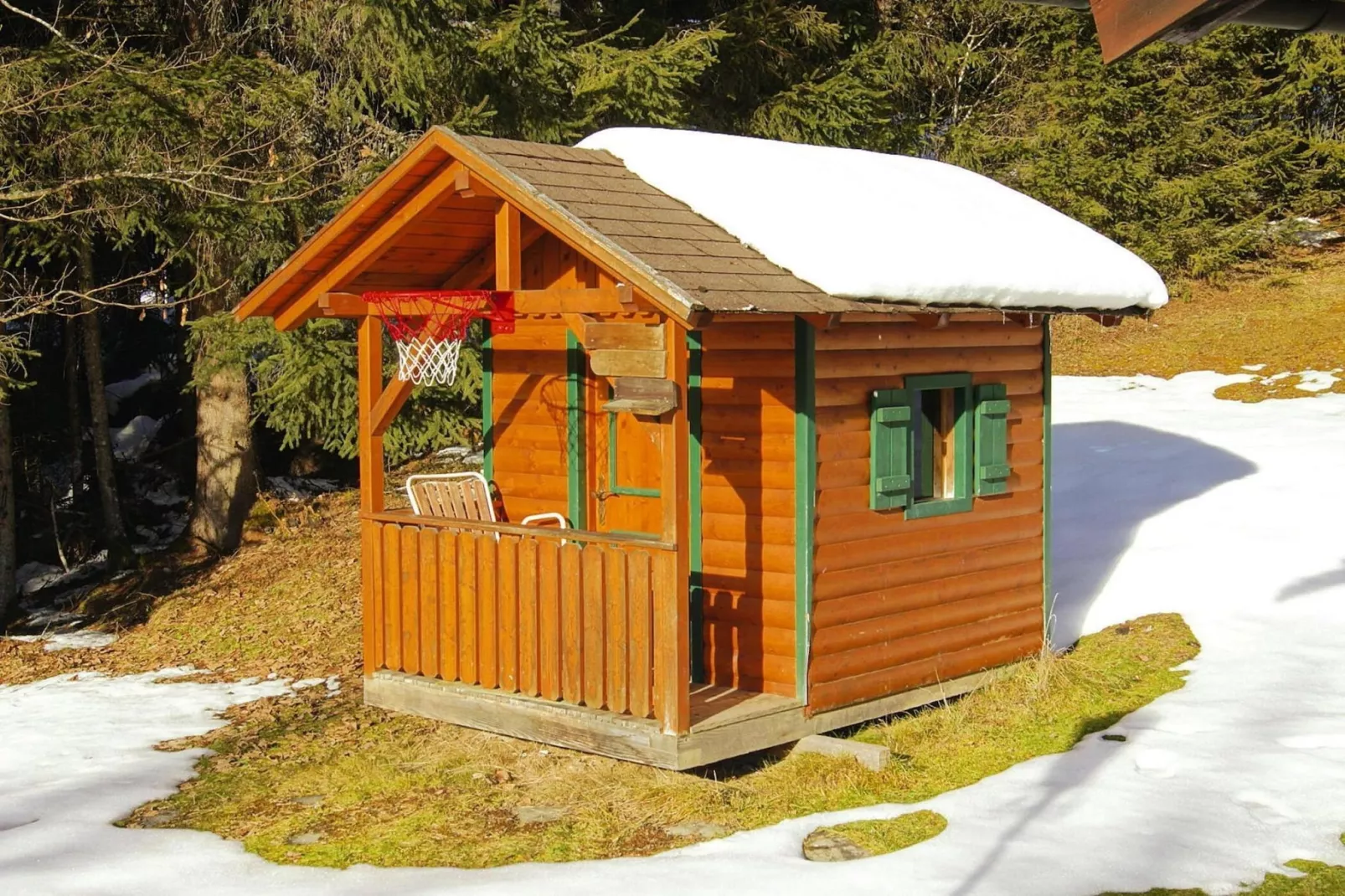 Ferienhaus Aigenberg-Exterieur winter