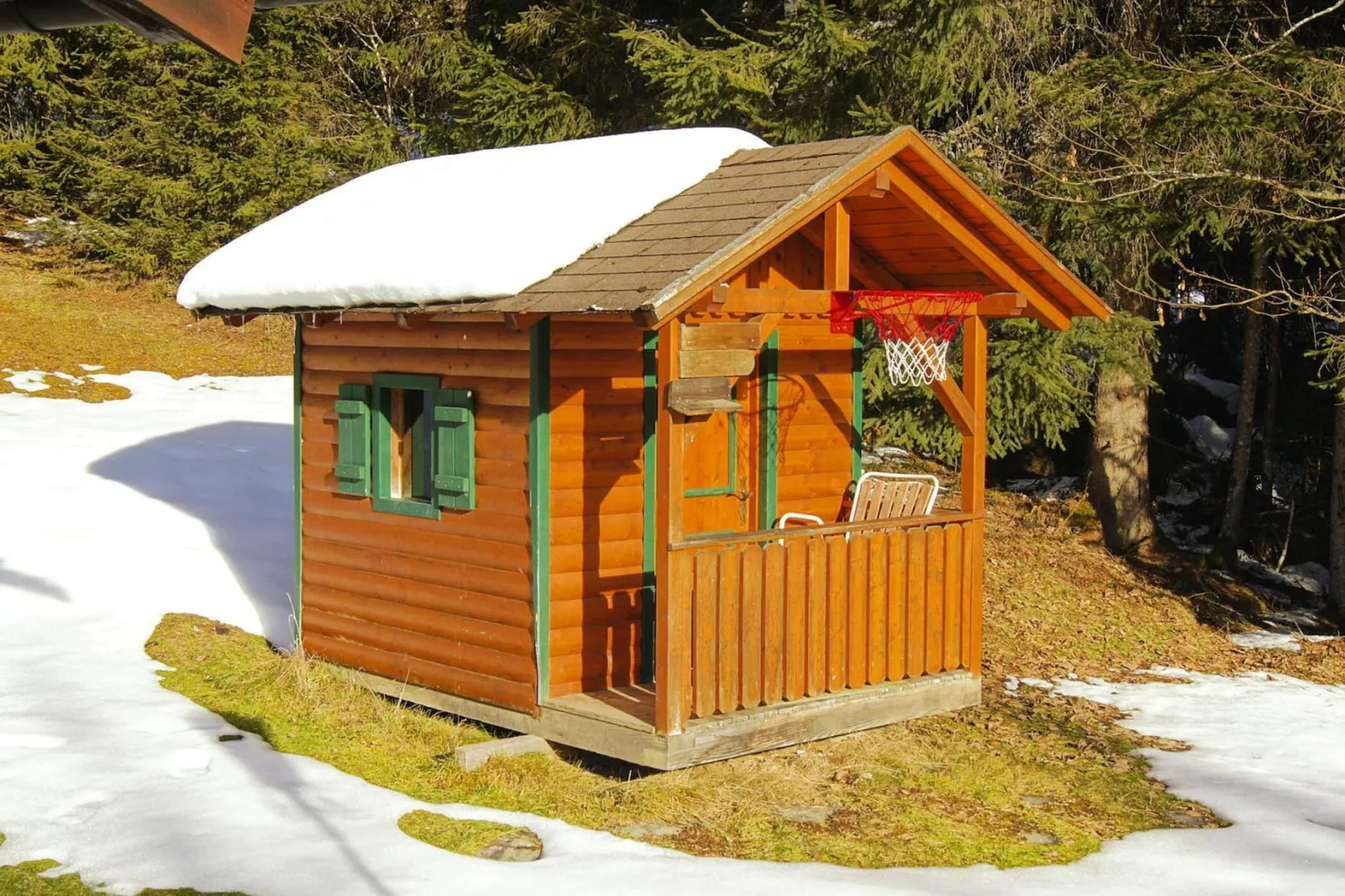 Ferienhaus Aigenberg-Exterieur winter
