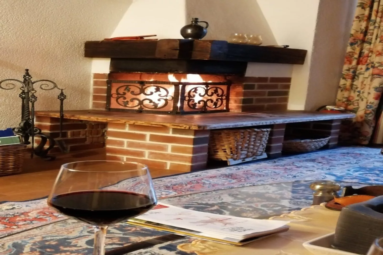 Ferienhaus Aigenberg-Woonkamer