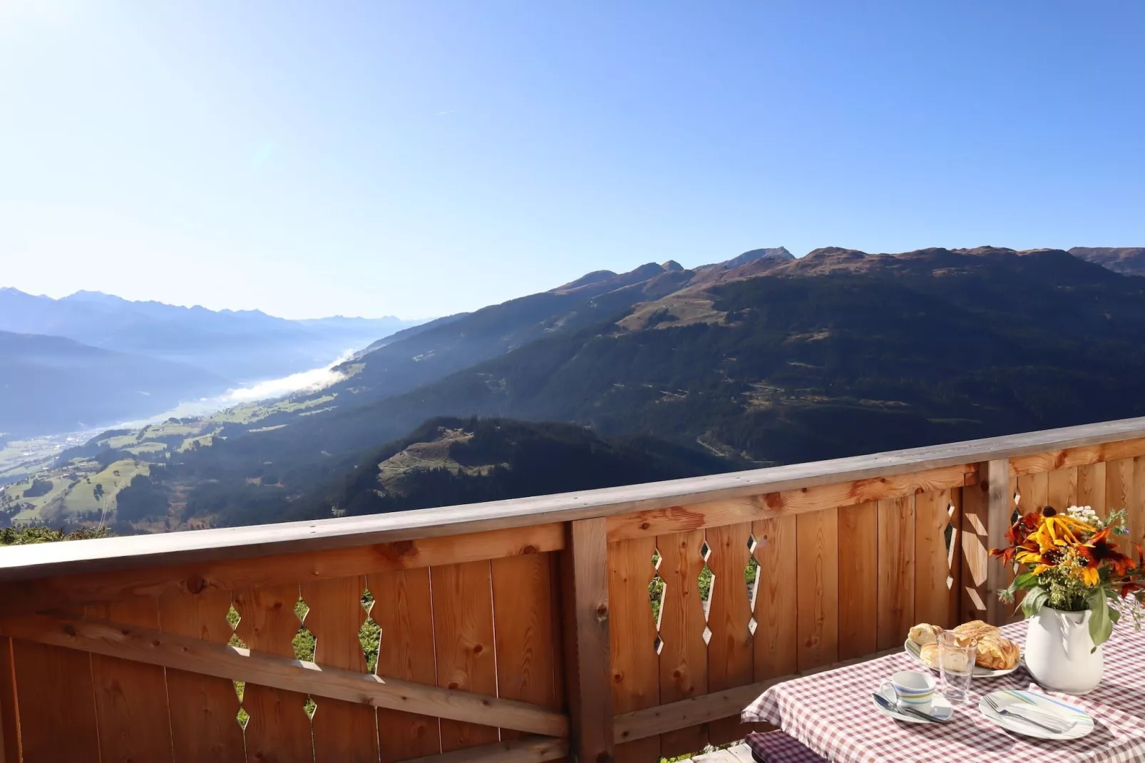 Almhütte Gipfelblick-Terrasbalkon