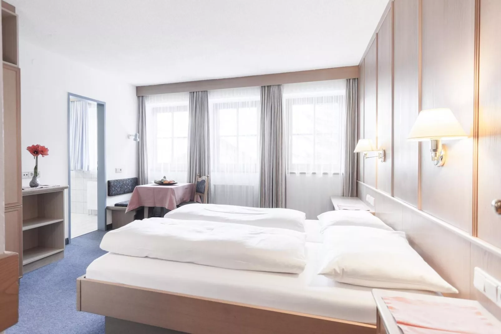 Landhaus Falkner Sölden-Slaapkamer