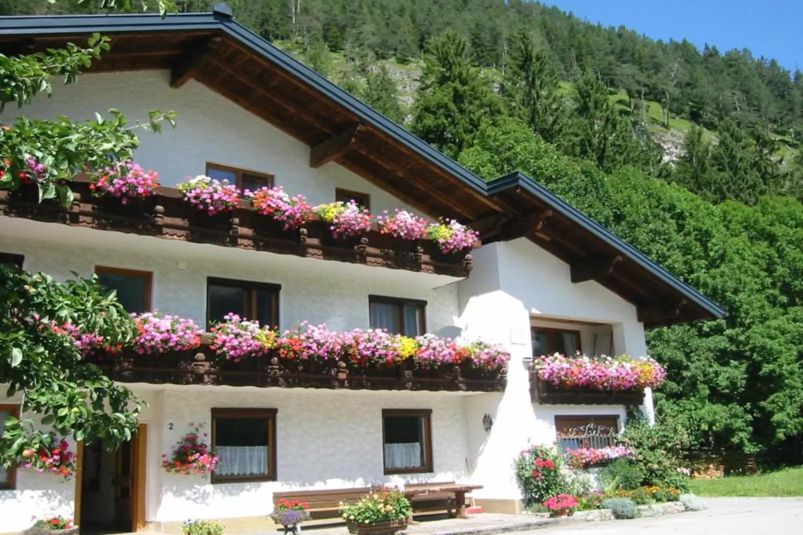 Chalet Bärlerhof-Gebieden zomer 1km