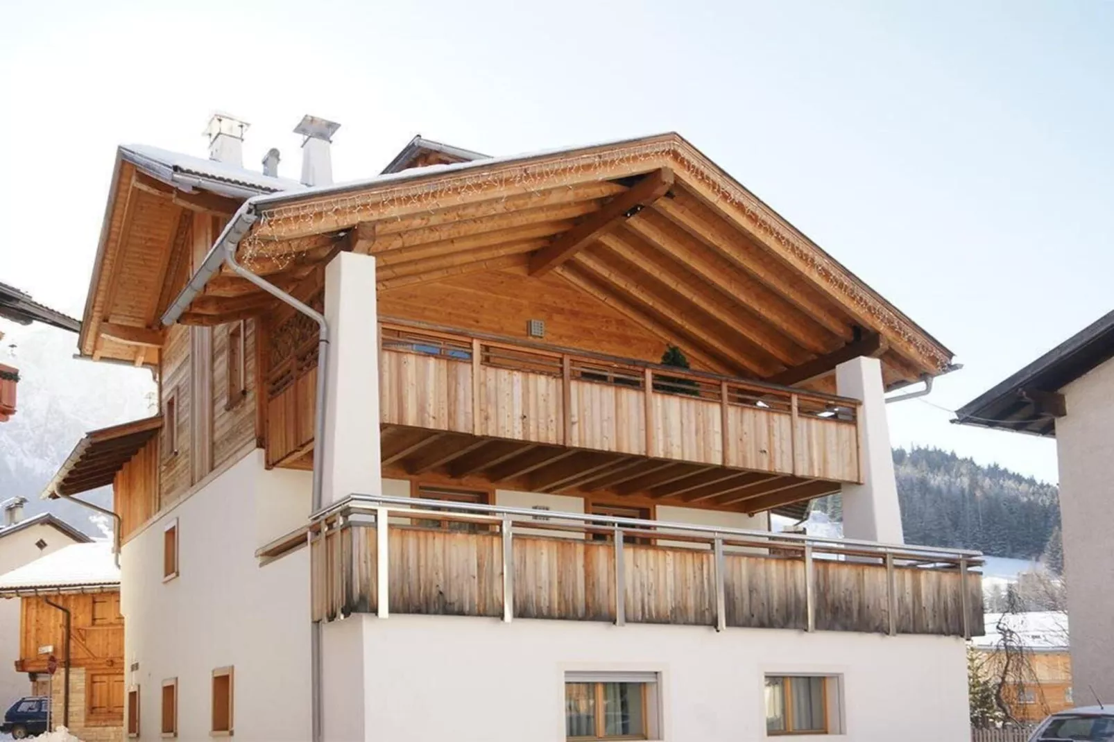 Chalet Bärlerhof-Gebied winter 5km