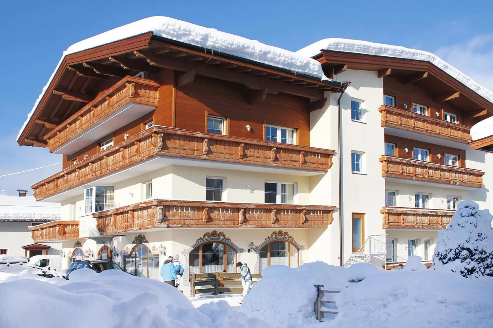Vicky Apartments-Exterieur winter