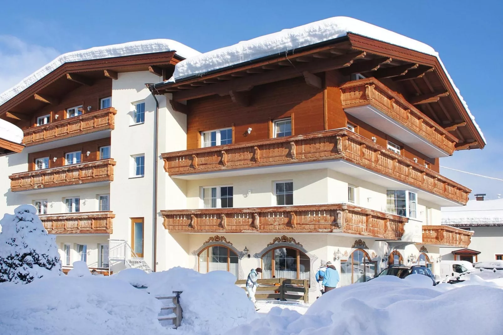 Vicky Apartments-Exterieur winter