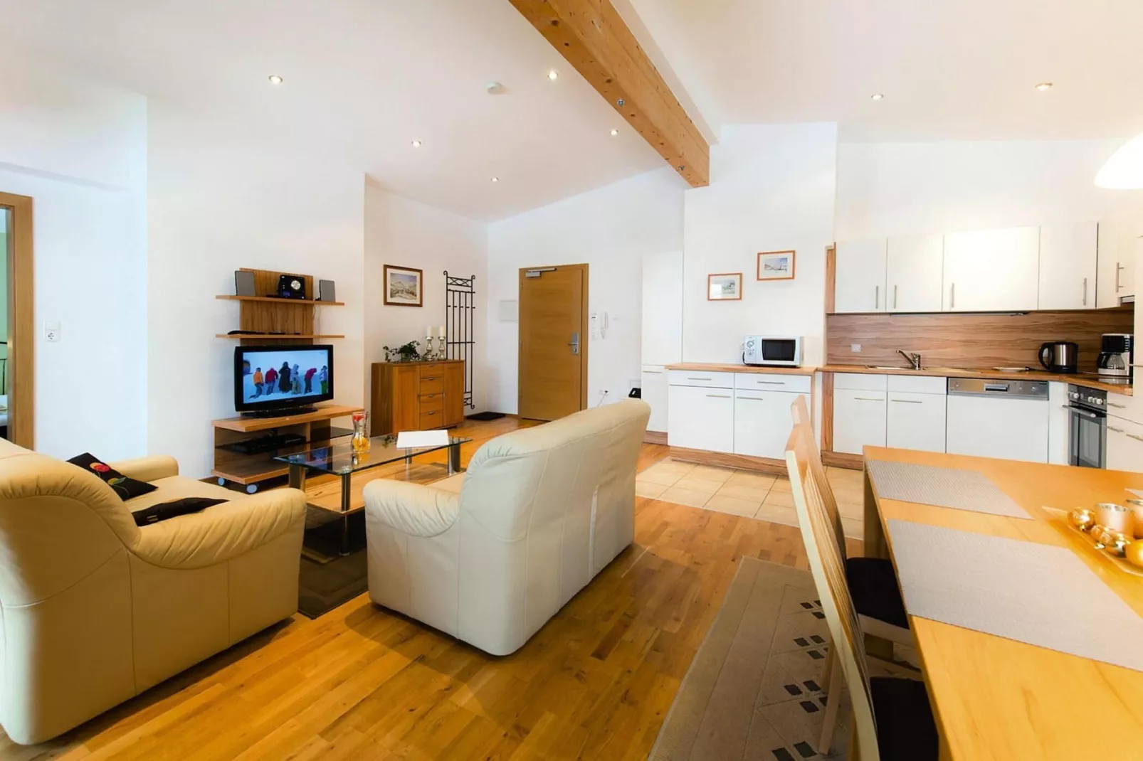 Vicky Apartments-Woonkamer