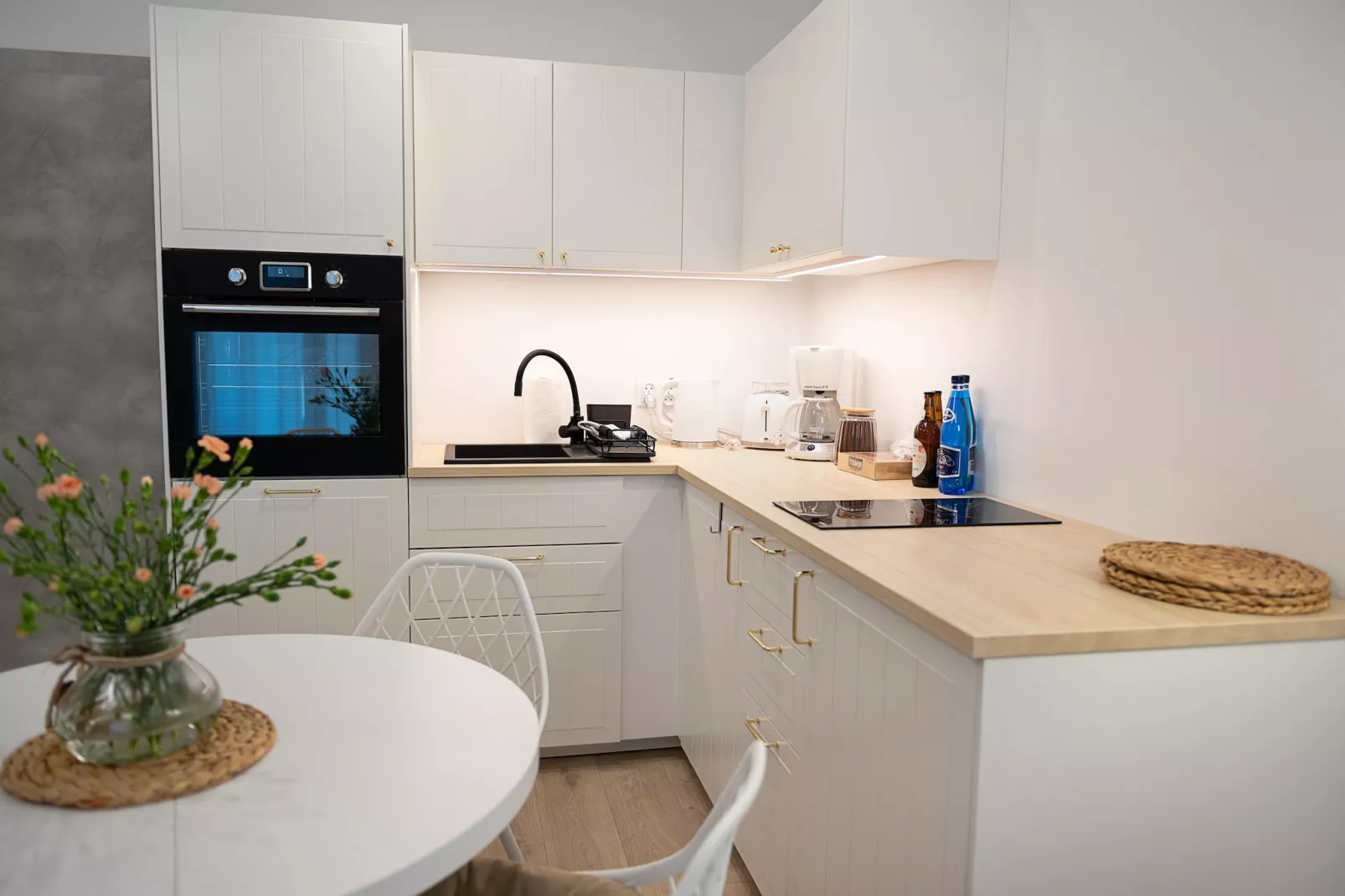 Apartament Powst Wlkp 16C/9 Pobierowo-Keuken