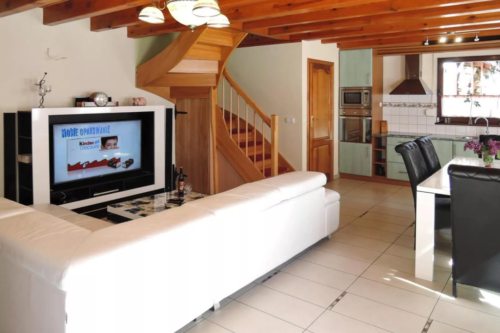 Holiday home in Lukecin for 6 persons-Woonkamer