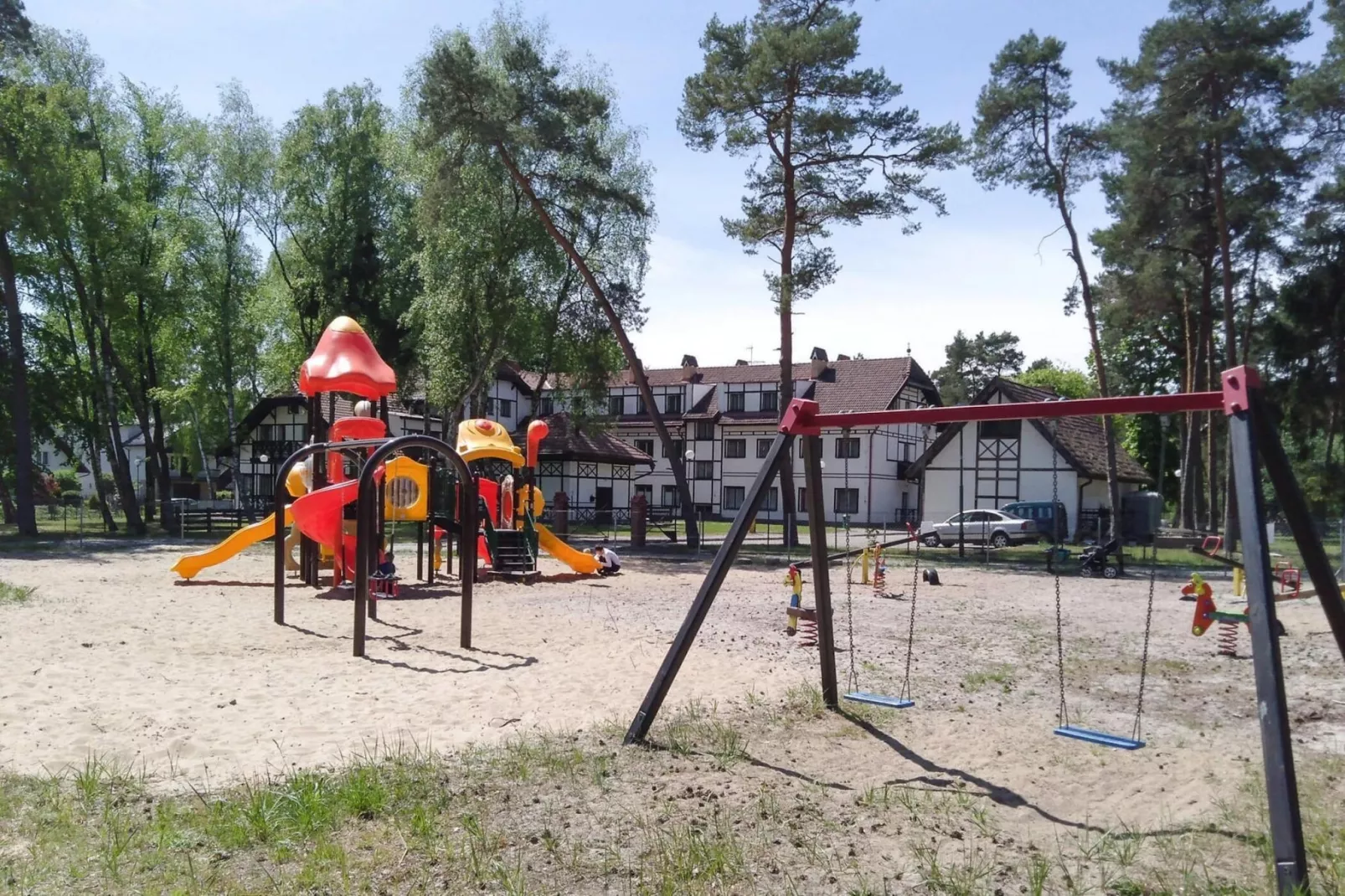 Holiday home in Lukecin for 6 persons-Parkfaciliteiten