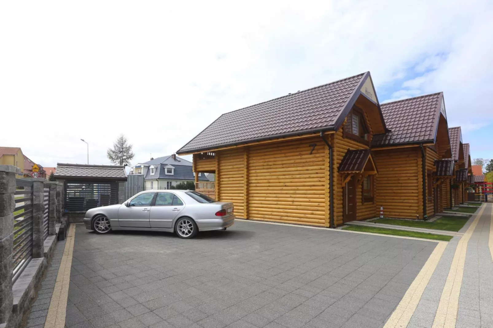 Holiday complex with holiday homes Rewal-Uitzicht zomer