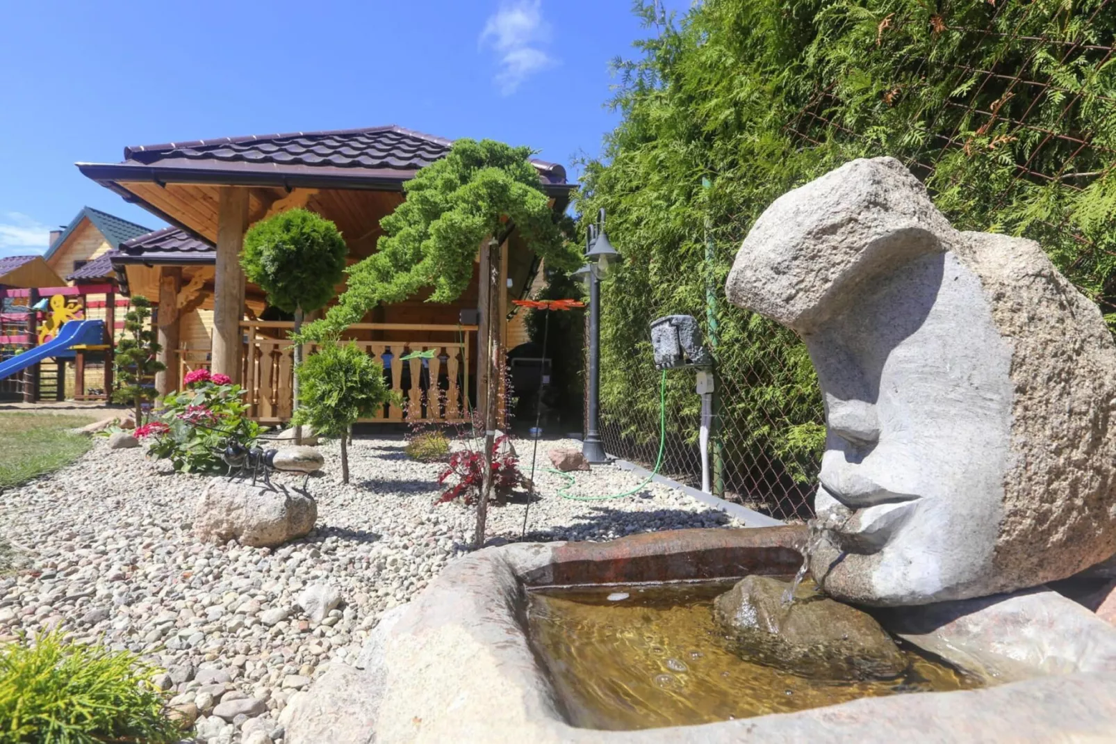 Holiday complex with holiday homes Rewal-Parkfaciliteiten