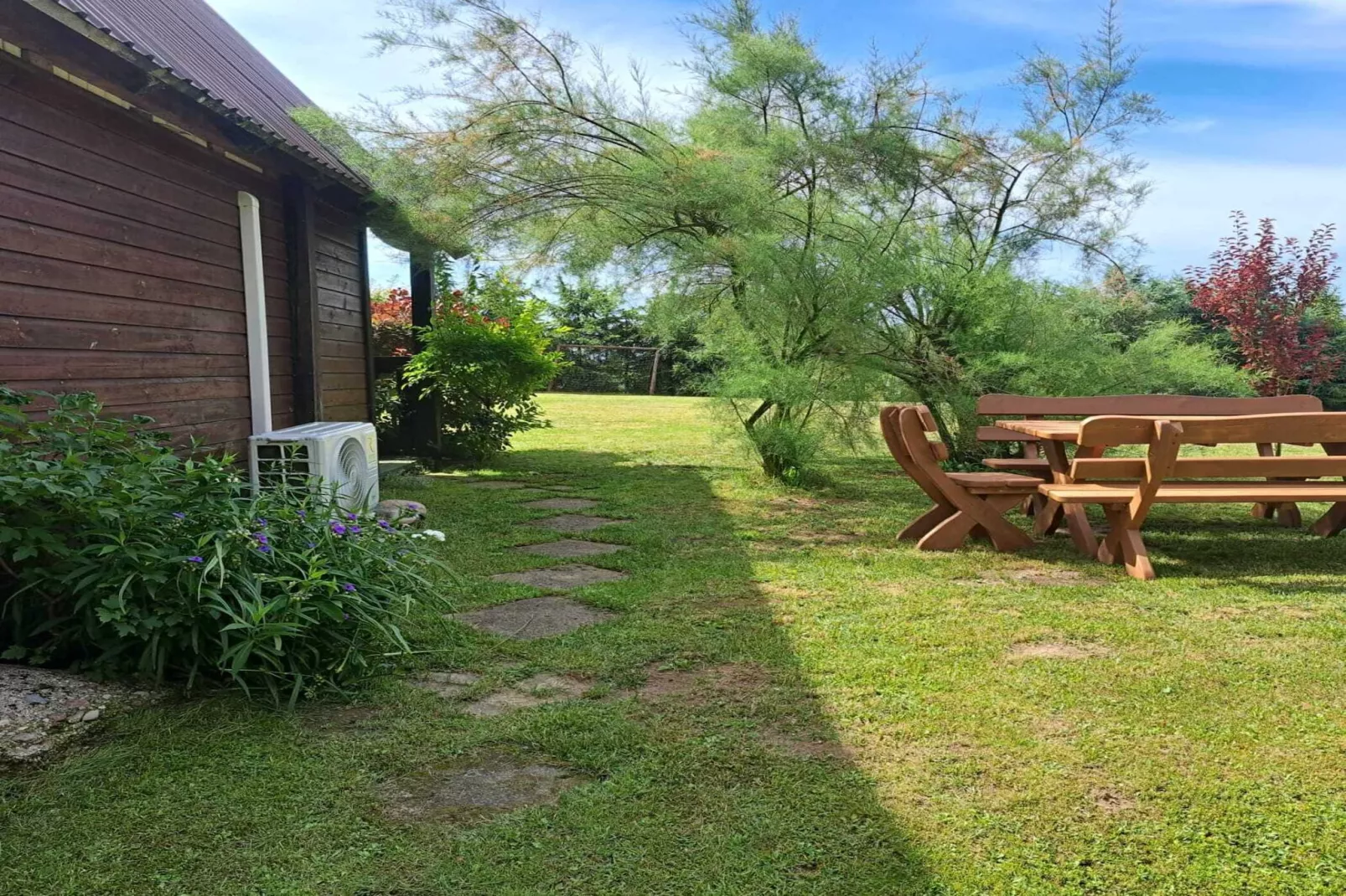 Holiday home in Dobrogoszcz-Tuinen zomer
