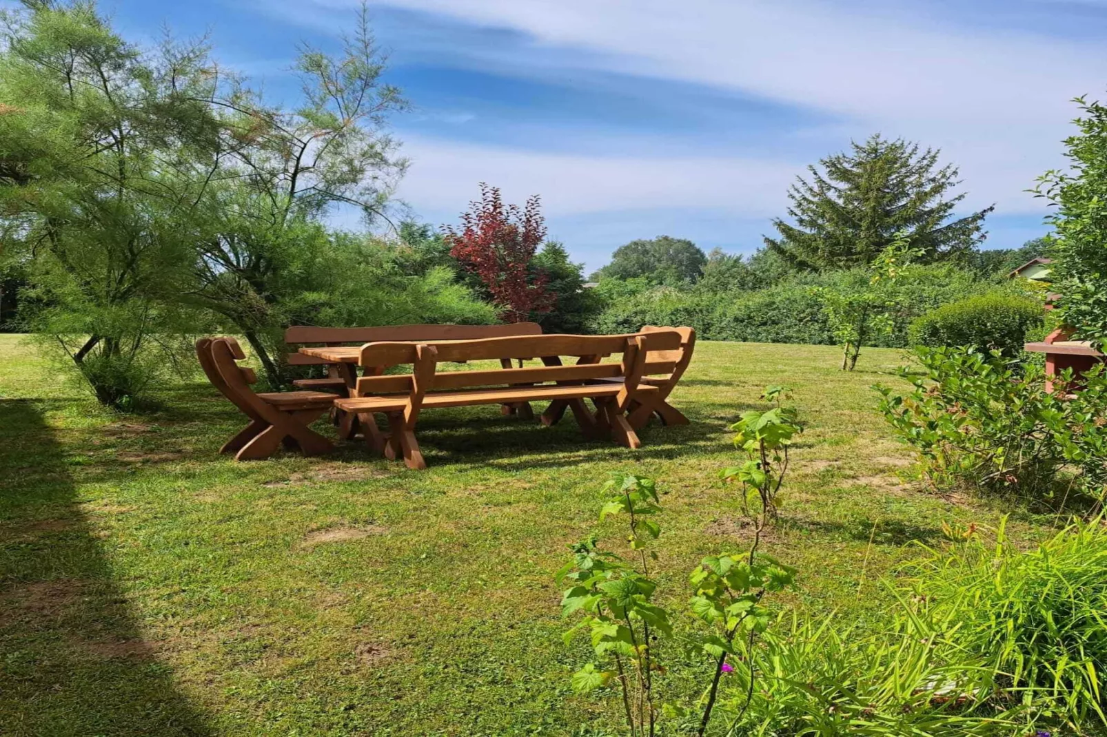 Holiday home in Dobrogoszcz-Tuinen zomer