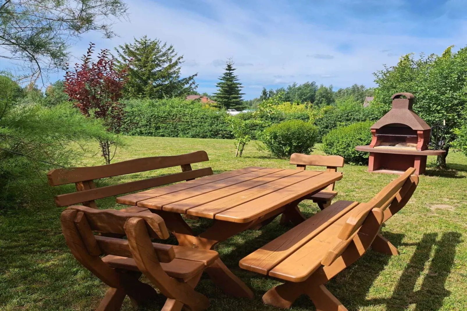 Holiday home in Dobrogoszcz-Tuinen zomer