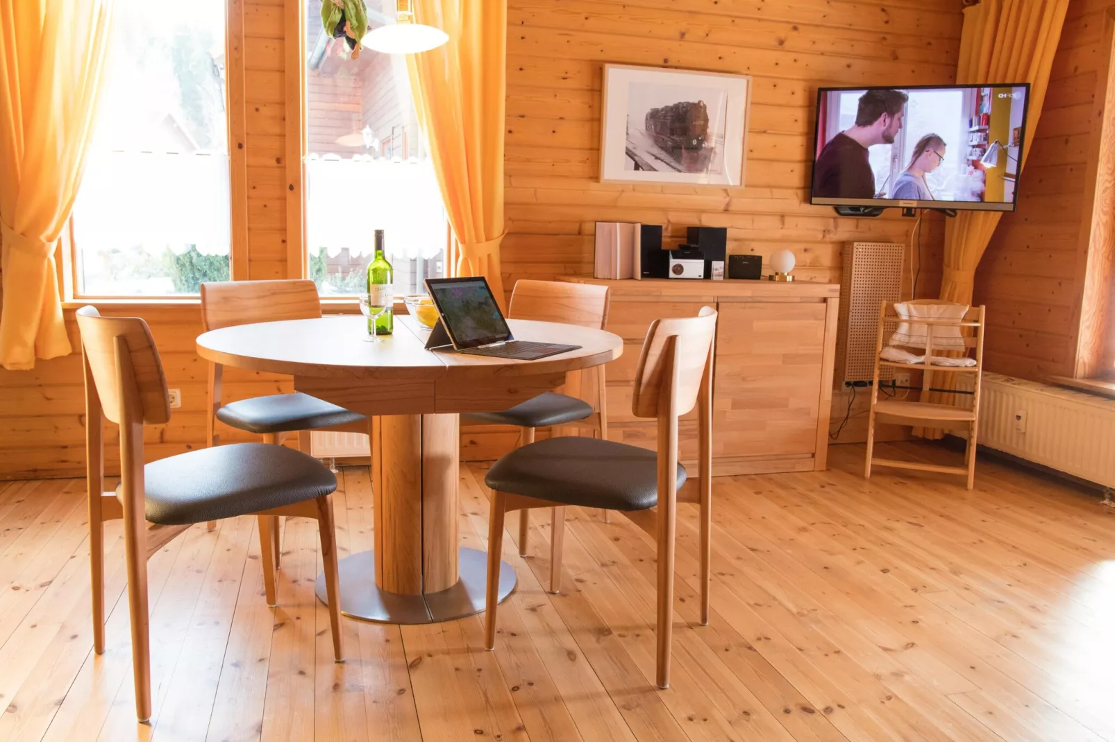 Ferienhaus in Hasselfelde - Haus 8 Blauvogel-Eetkamer