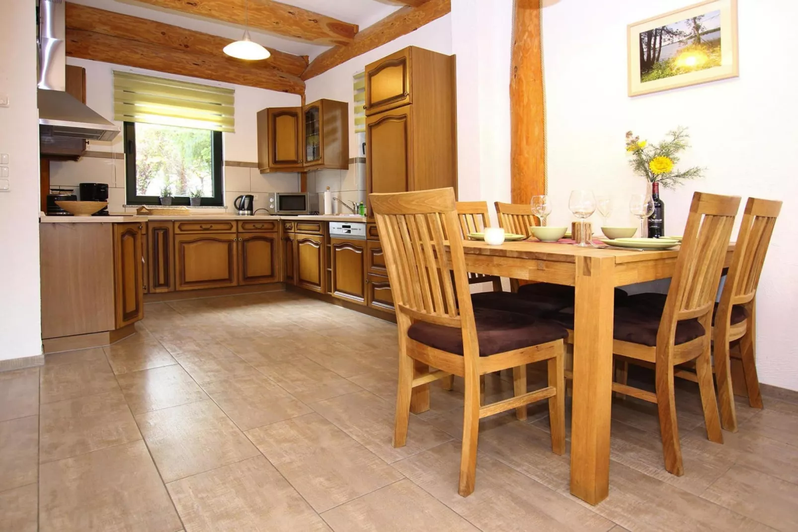 Ferienhaus Waldblick 85 qm-Eetkamer