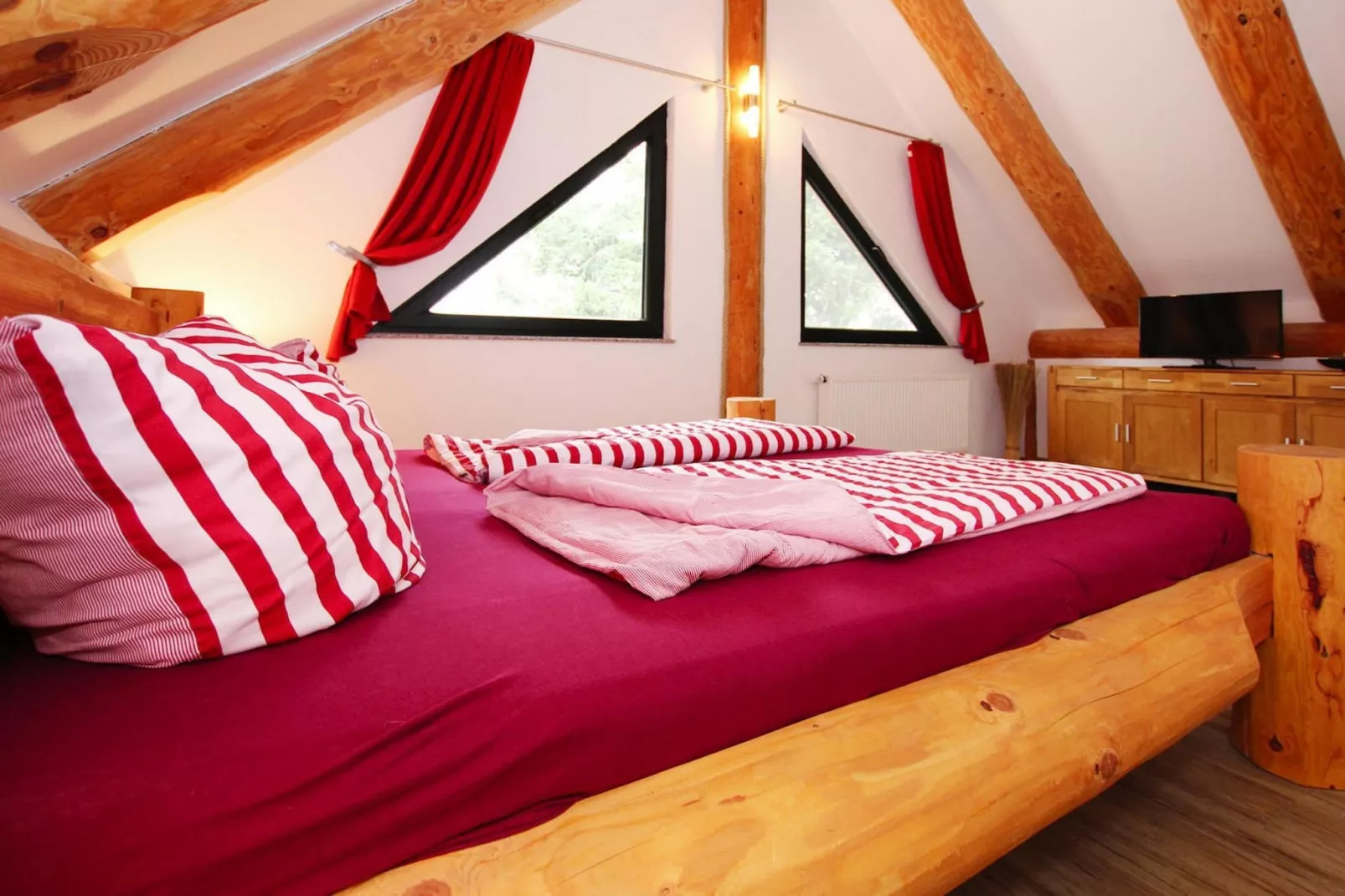 Ferienhaus Waldblick 85 qm-Slaapkamer
