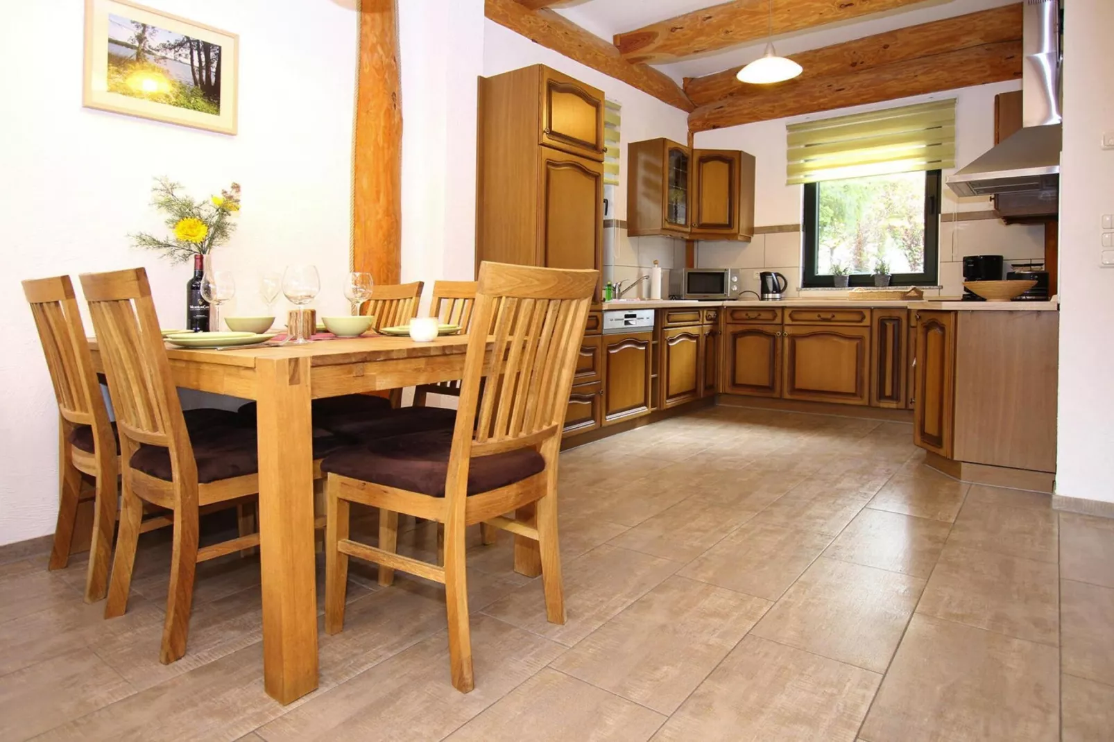 Ferienhaus Waldblick 85 qm-Eetkamer