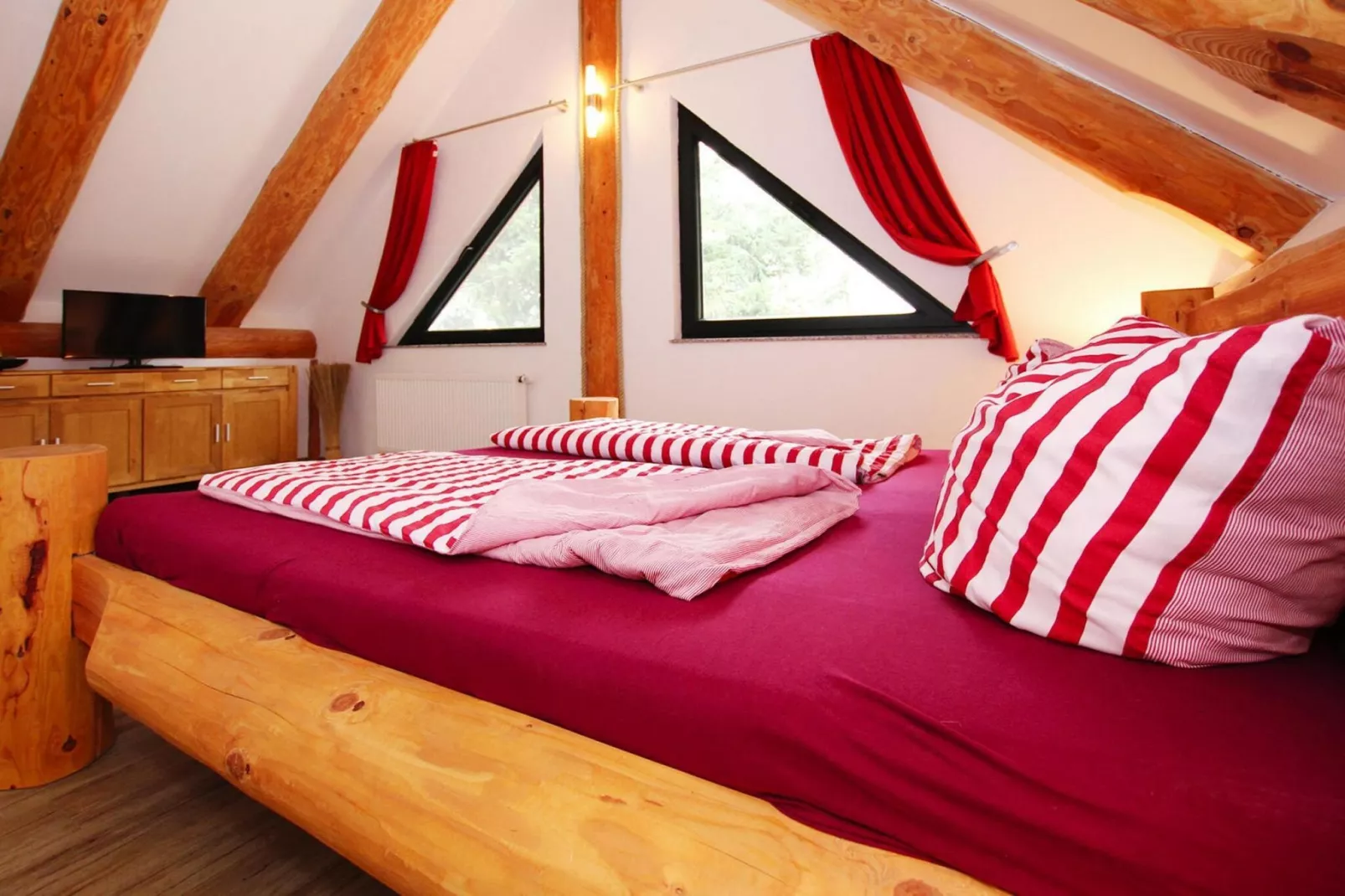 Ferienhaus Waldblick 85 qm-Slaapkamer