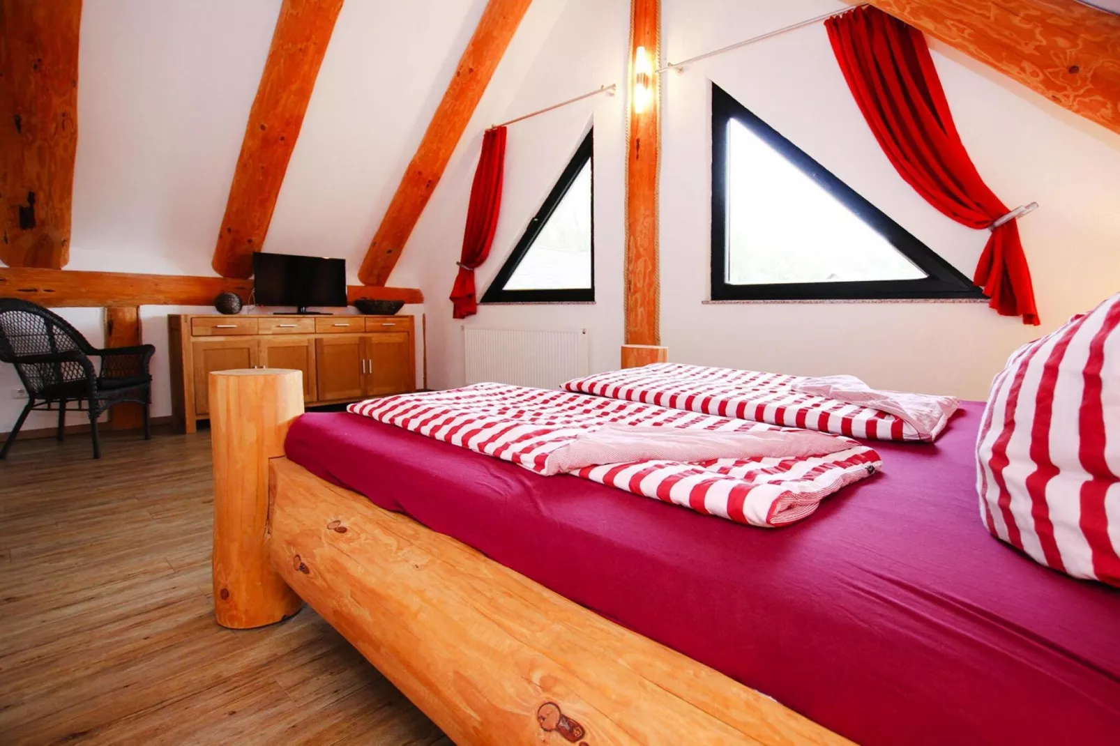 Ferienhaus Waldblick 85 qm-Slaapkamer