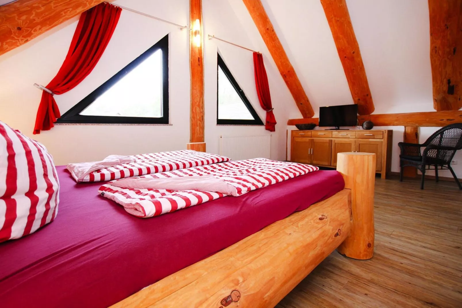 Ferienhaus Waldblick 85 qm-Slaapkamer