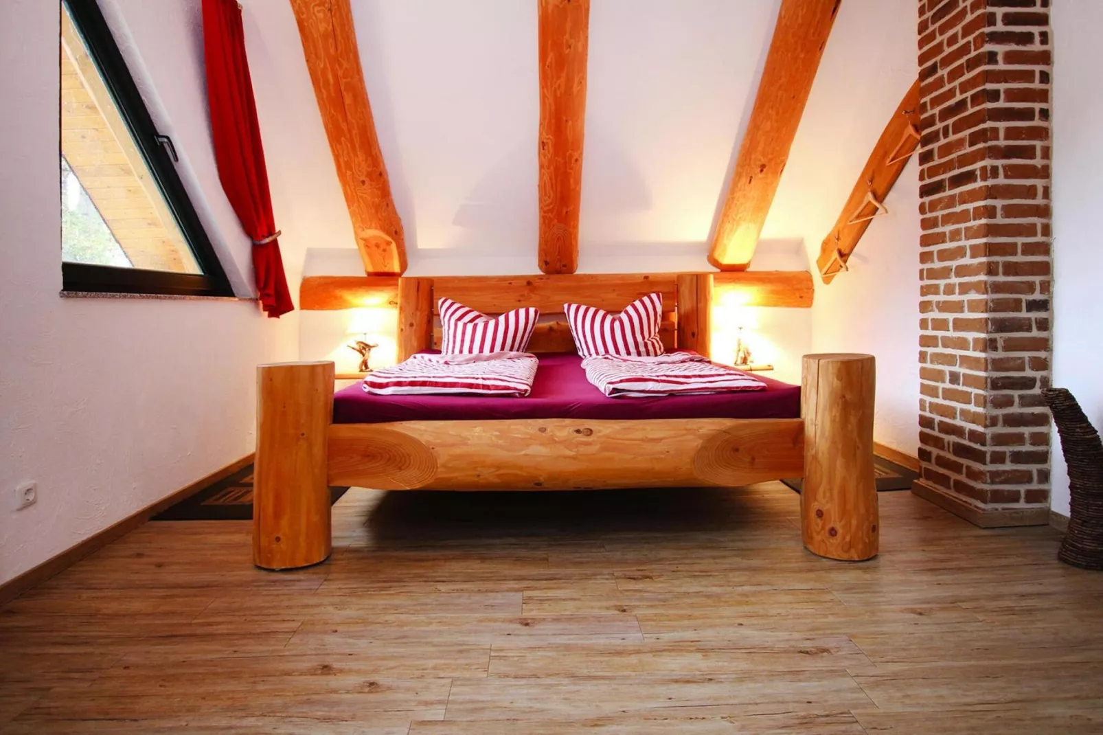 Ferienhaus Waldblick 85 qm-Slaapkamer
