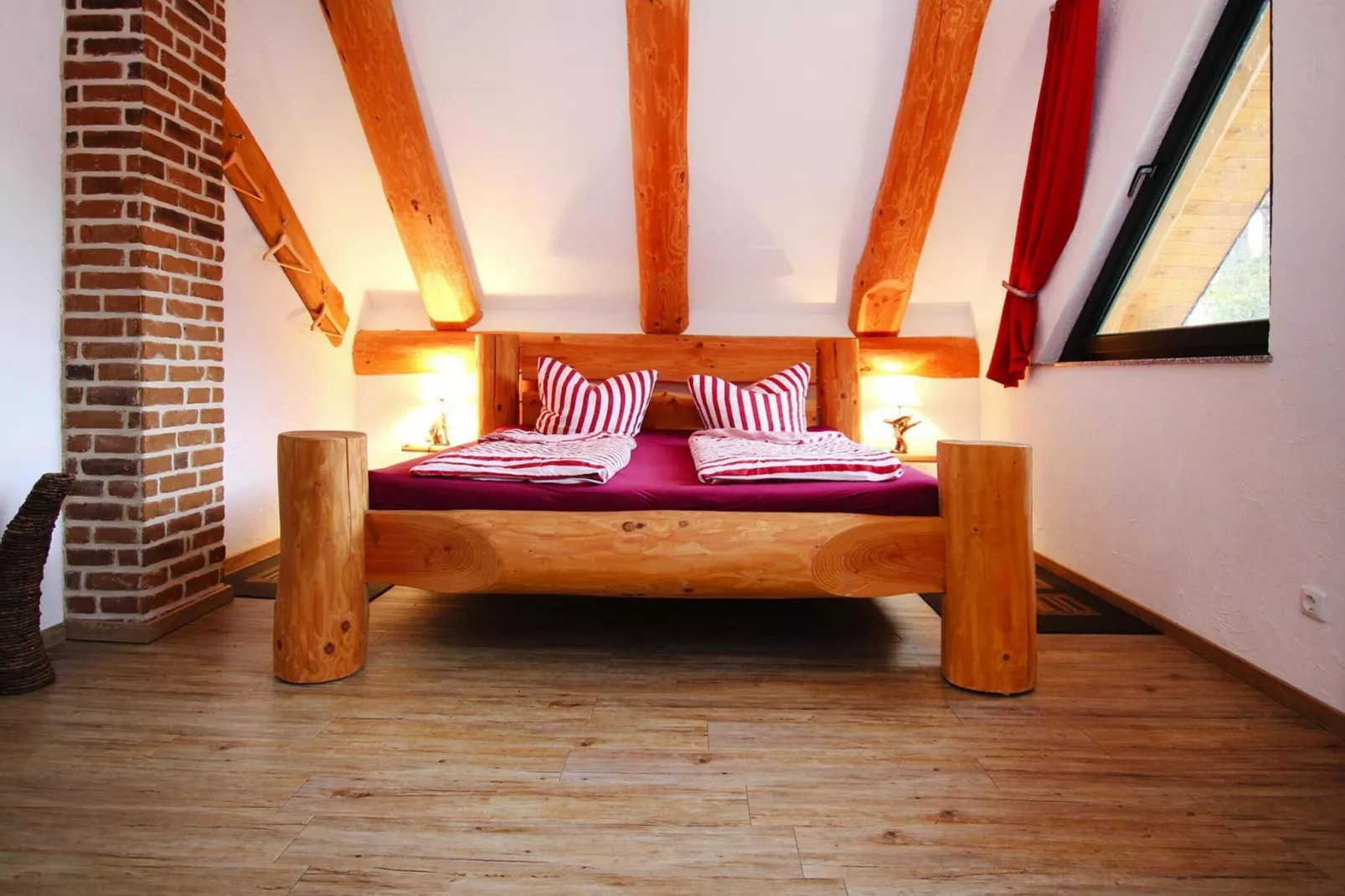 Ferienhaus Waldblick 85 qm-Slaapkamer