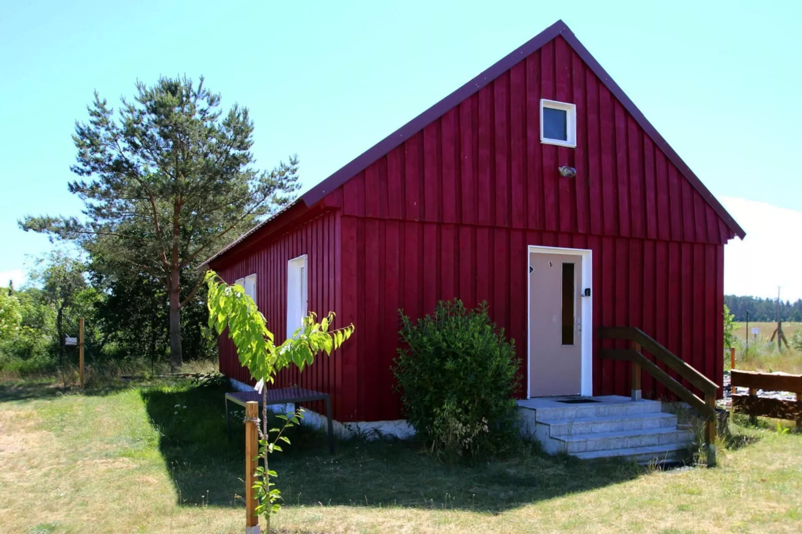 Bungalow 4 Rheinsberg-Buitenkant zomer
