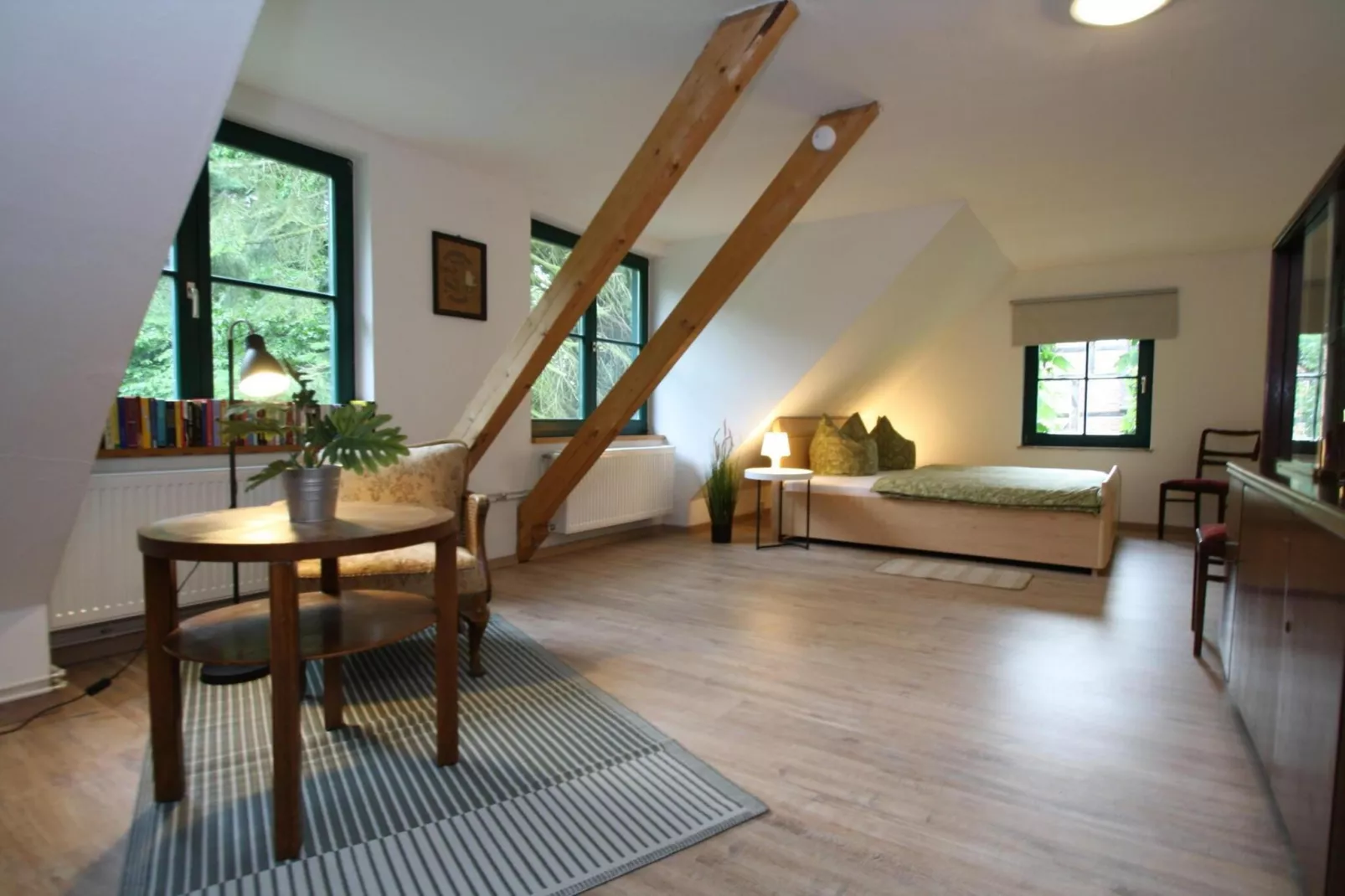 Doppelhaushälte Waldkautz-Woonkamer