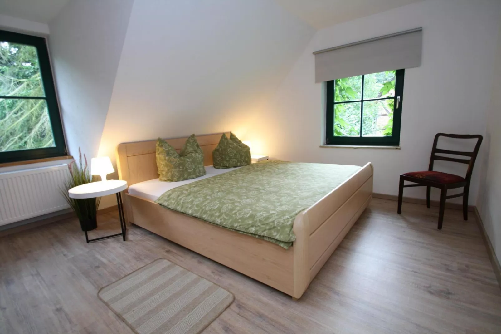 Doppelhaushälte Waldkautz-Slaapkamer