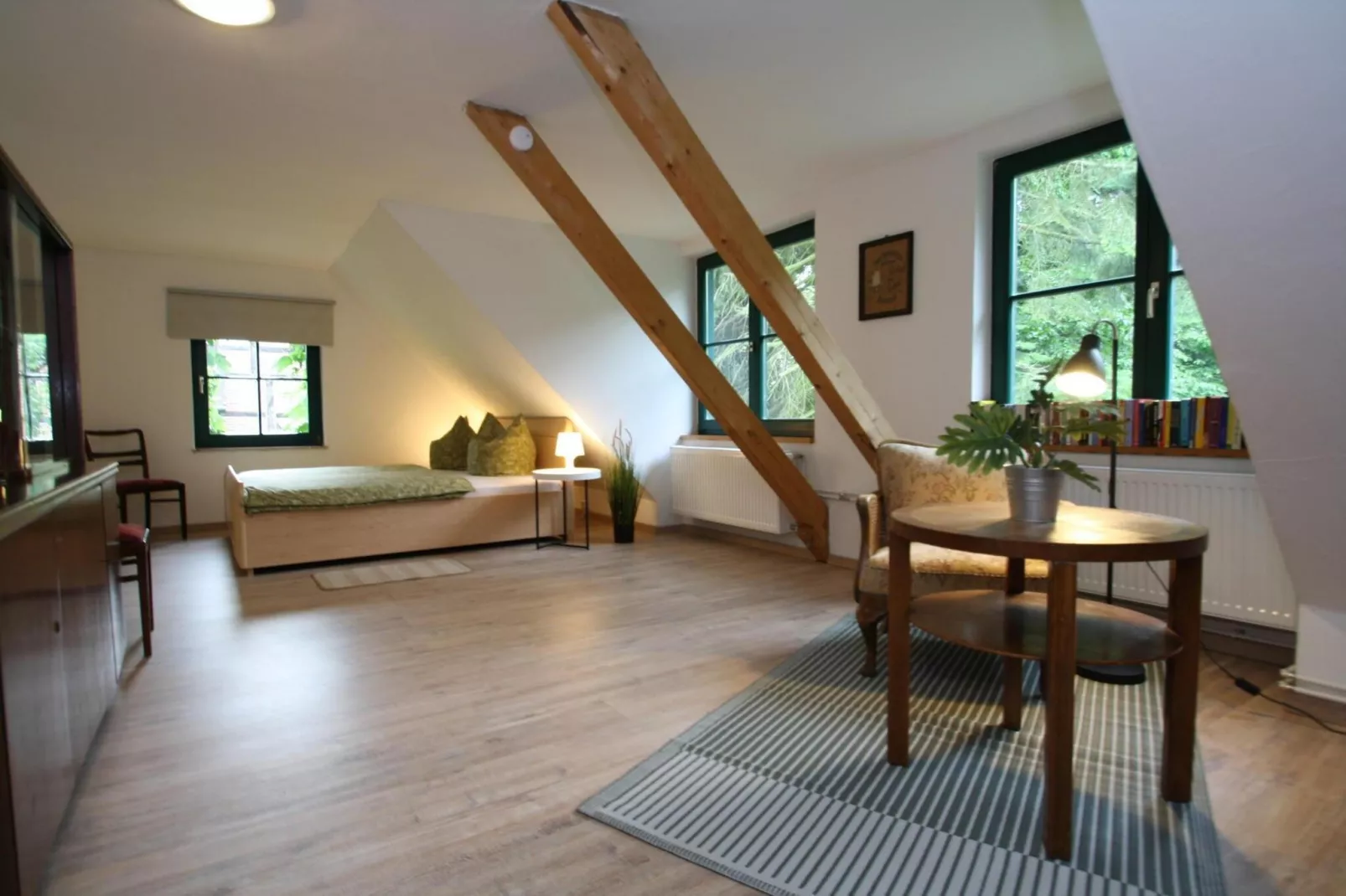 Doppelhaushälte Waldkautz-Woonkamer